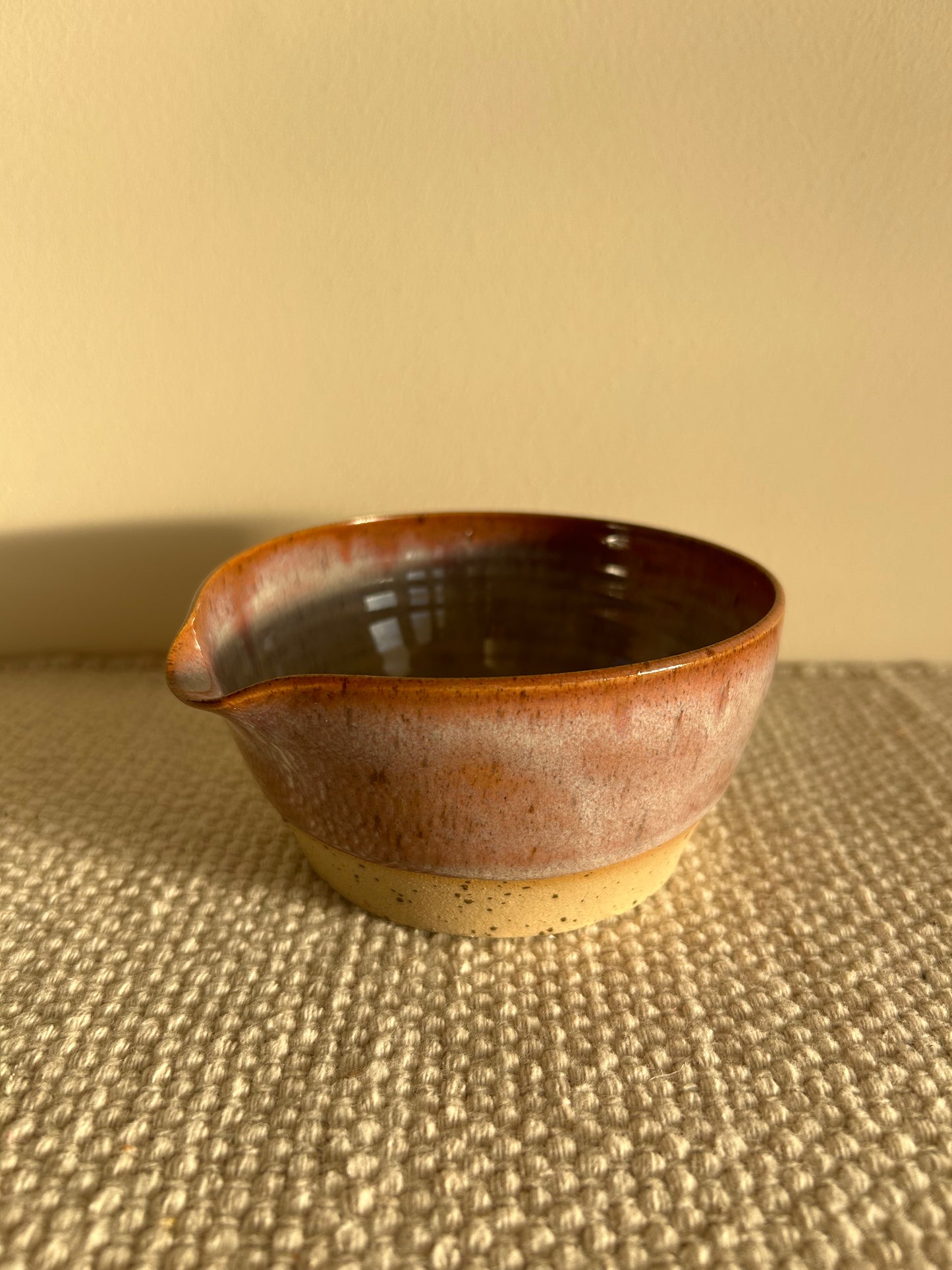 MADE TO ORDER : Speckled Pink Matcha Bowl