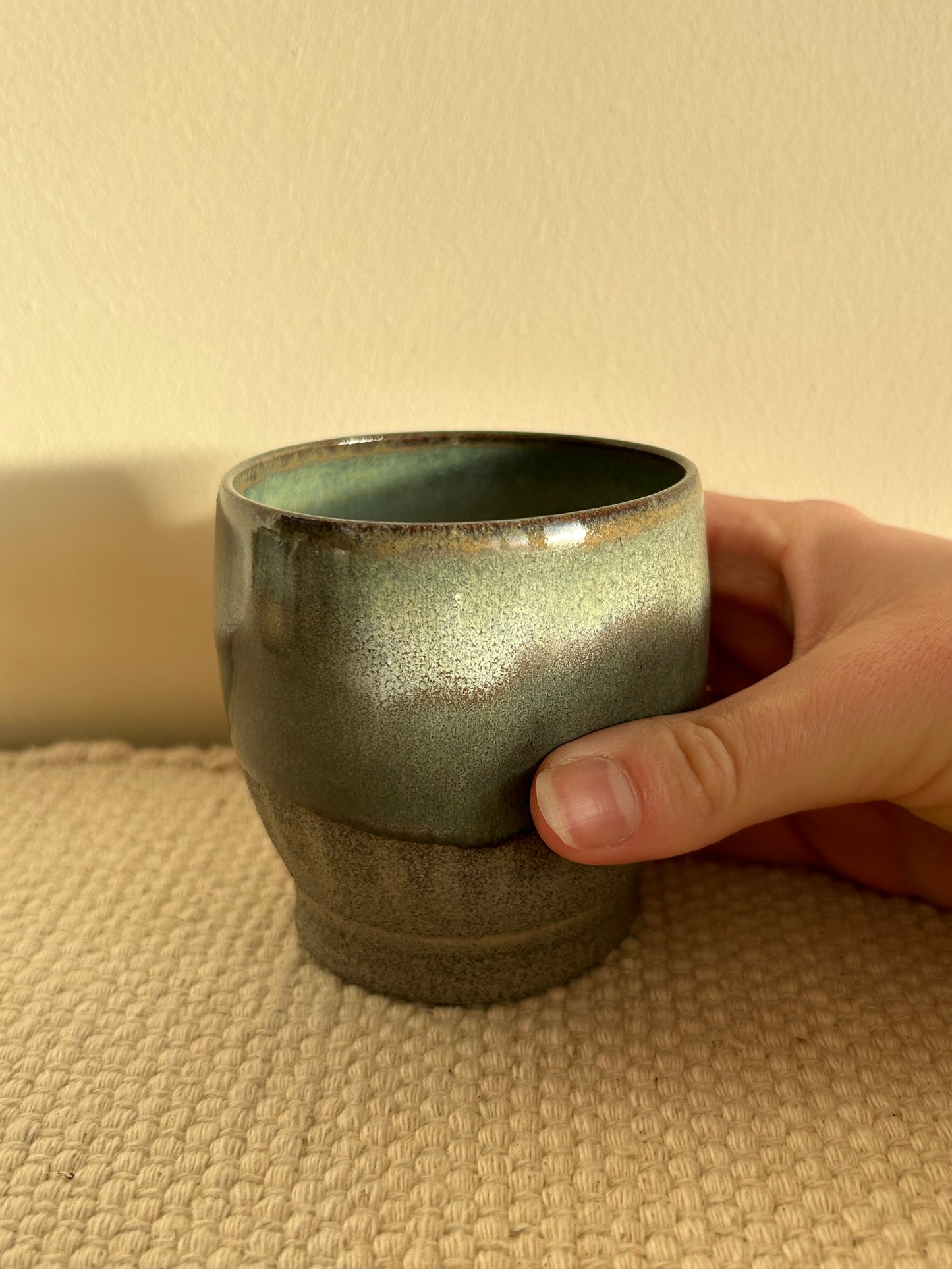 MADE TO ORDER : Blue Midnight Dimple Cup