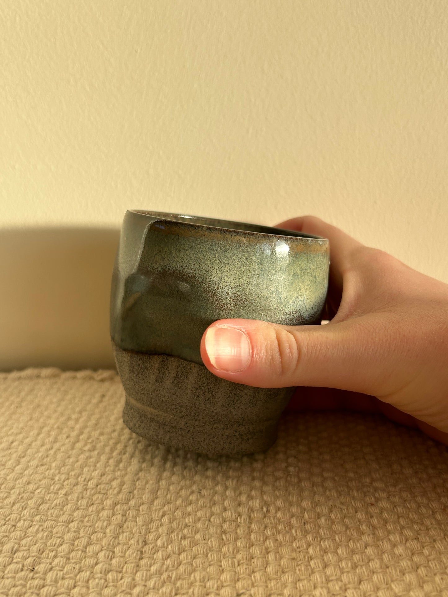 MADE TO ORDER : Blue Midnight Dimple Cup