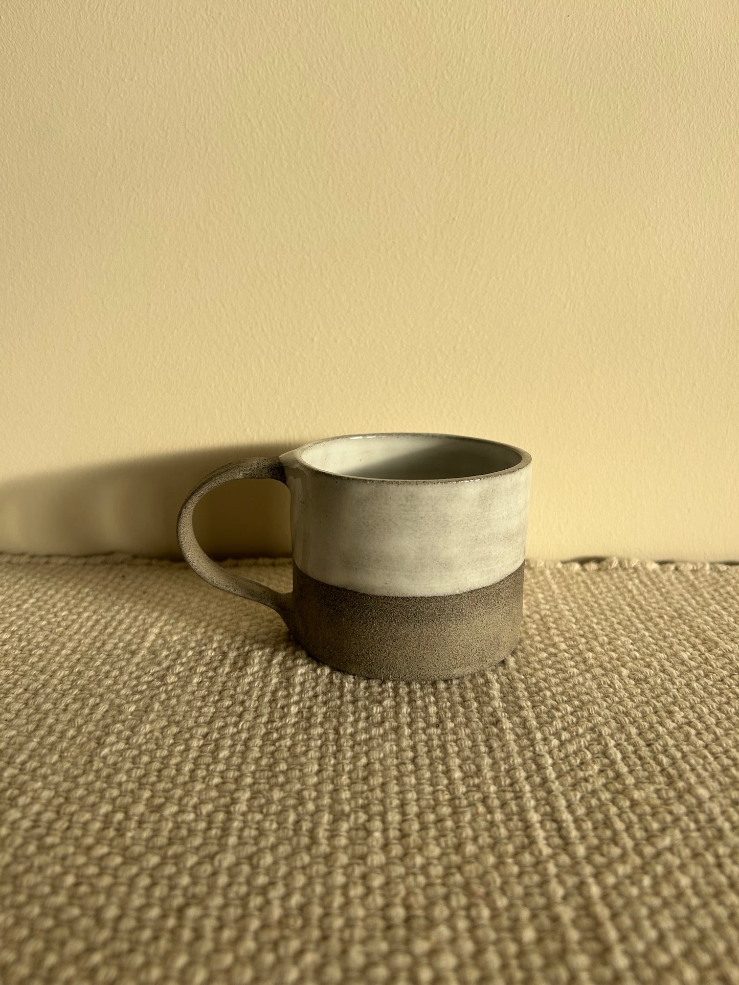 MADE TO ORDER : Snow Grey Handmade Ceramic Mug