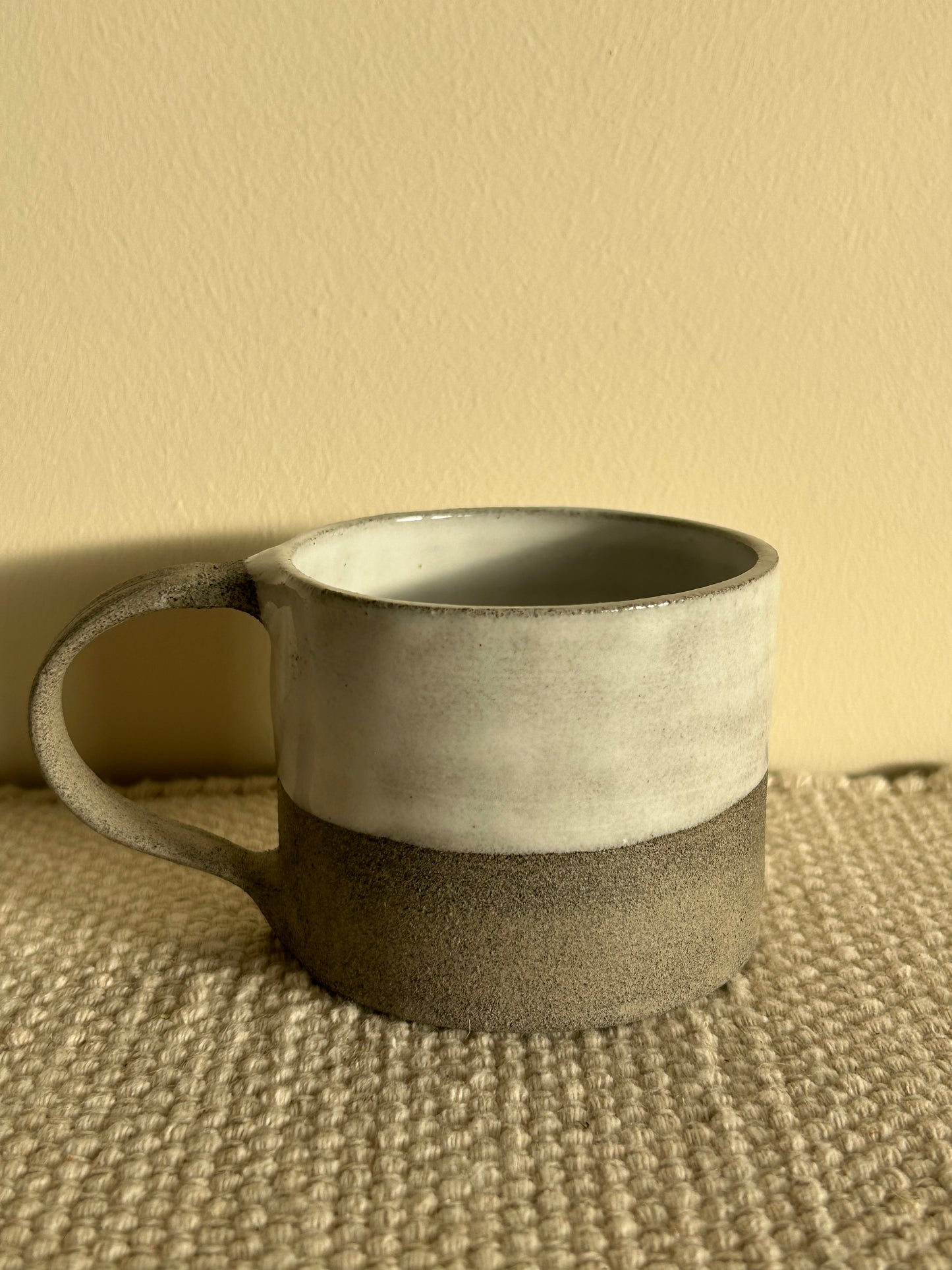 MADE TO ORDER : Snow Grey Handmade Ceramic Mug