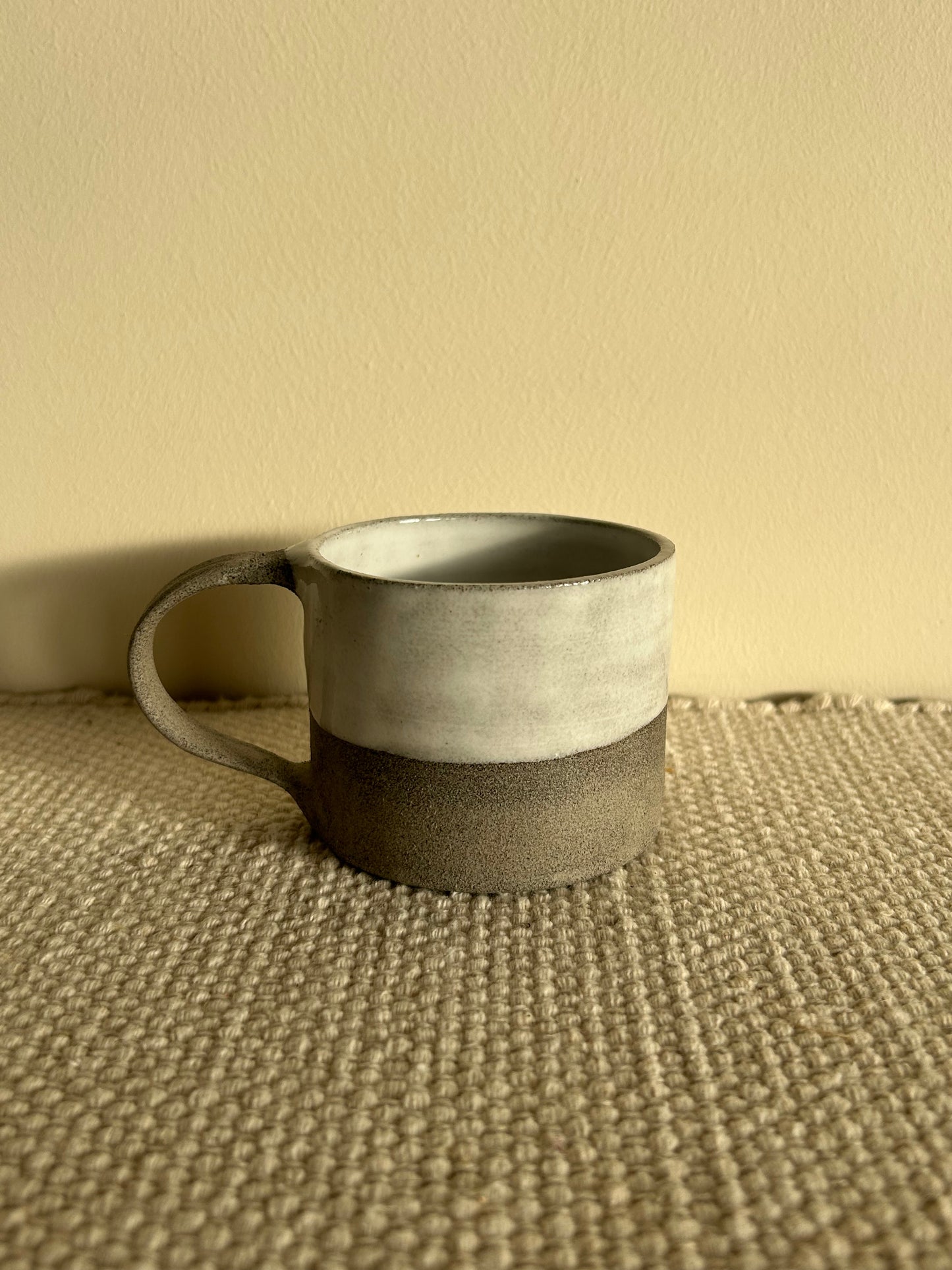MADE TO ORDER : Snow Grey Handmade Ceramic Mug