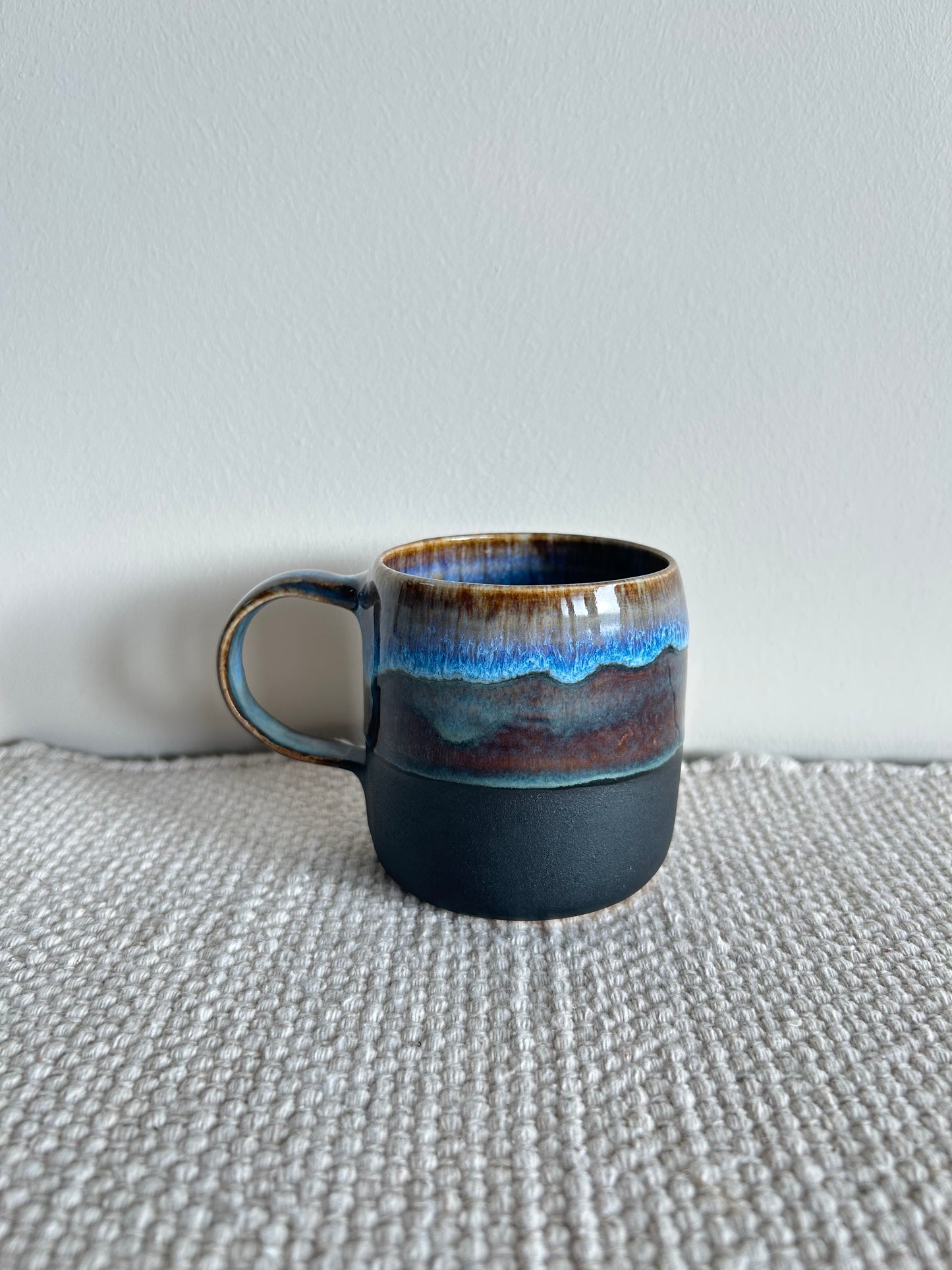 MADE TO ORDER : Dark Sea Handmade Small Ceramic Mug