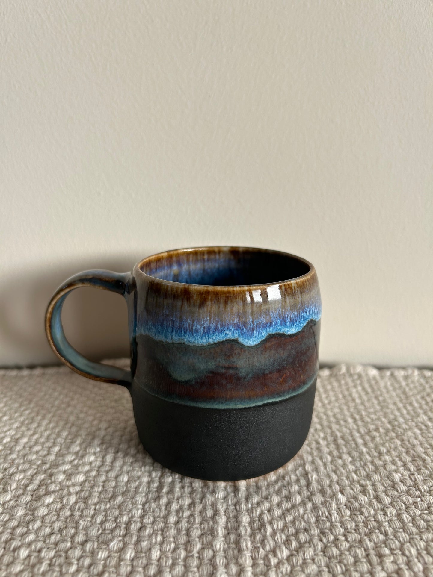 MADE TO ORDER : Dark Sea Handmade Small Ceramic Mug