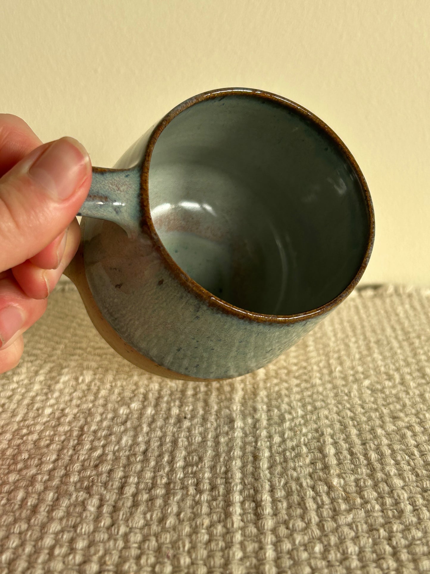 MADE TO ORDER : Blue Speckle Handmade Ceramic Mug