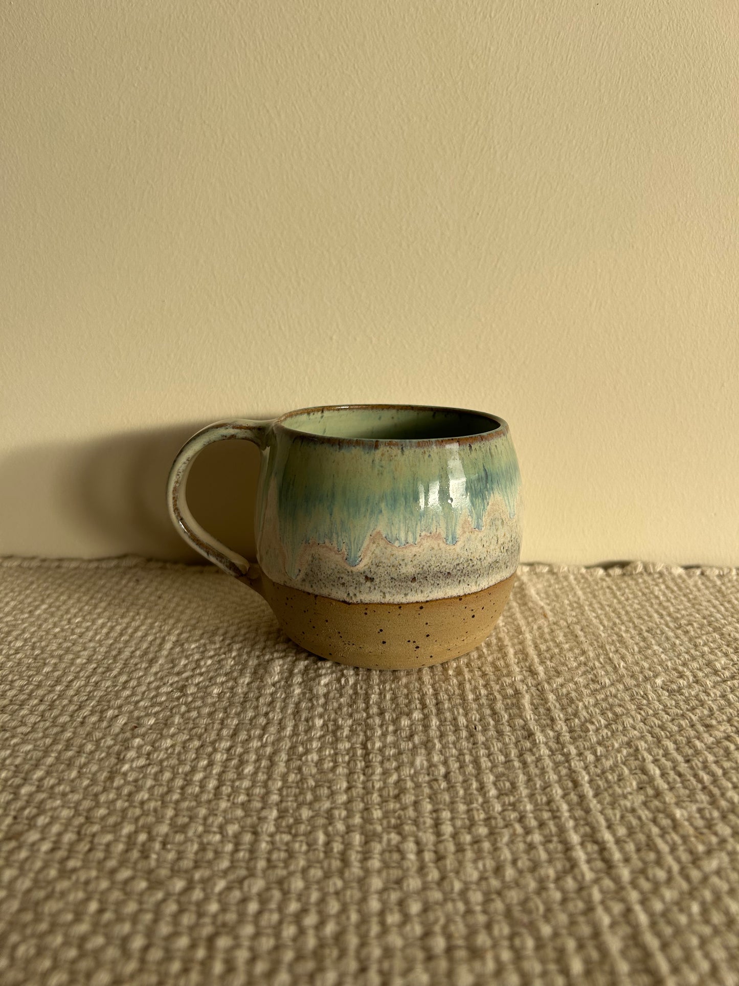 MADE TO ORDER : Sea Green Handmade Ceramic Mug
