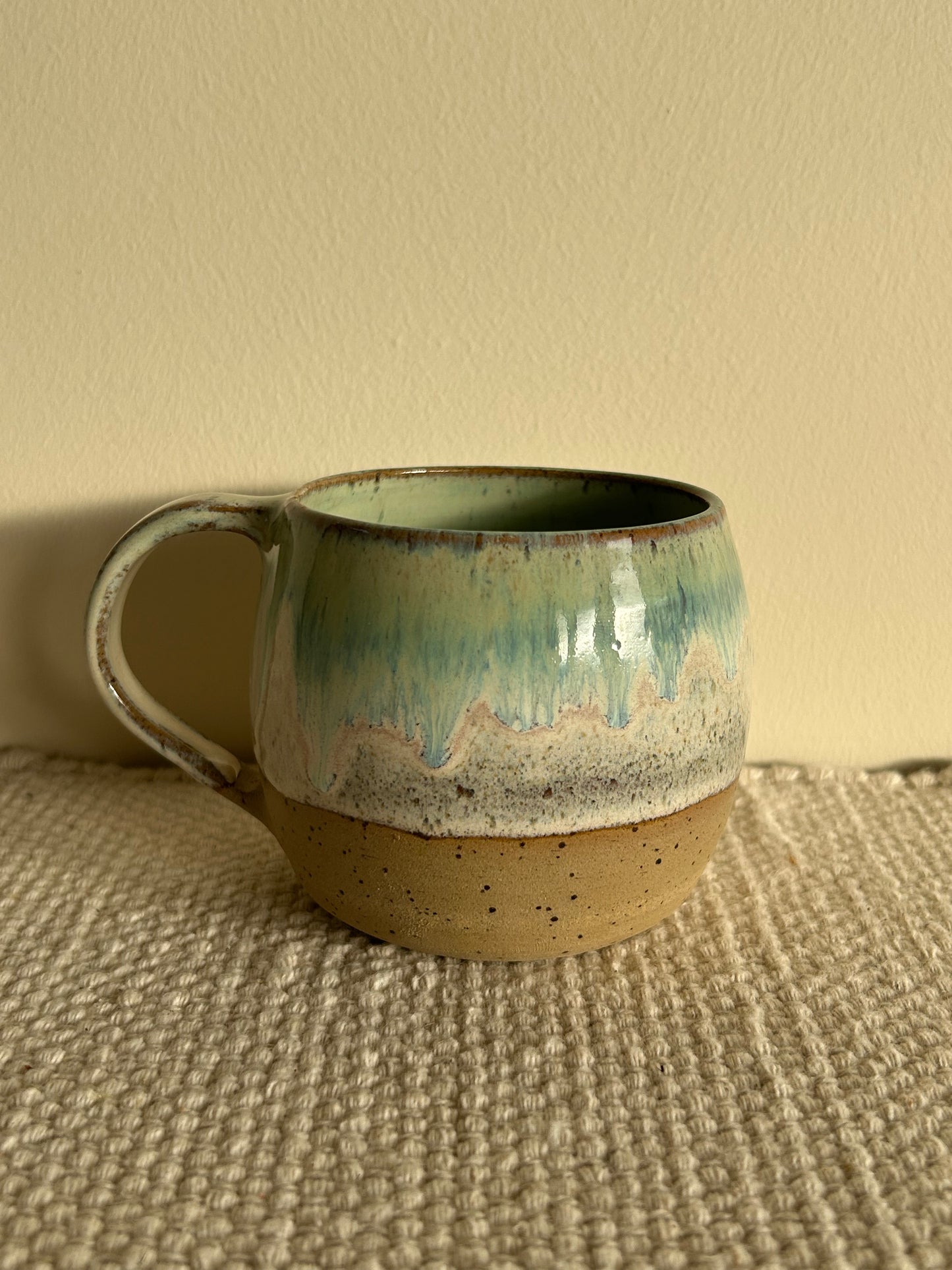 MADE TO ORDER : Sea Green Handmade Ceramic Mug