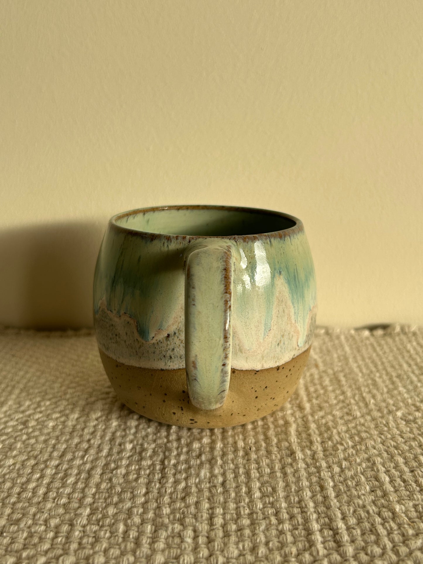 MADE TO ORDER : Sea Green Handmade Ceramic Mug