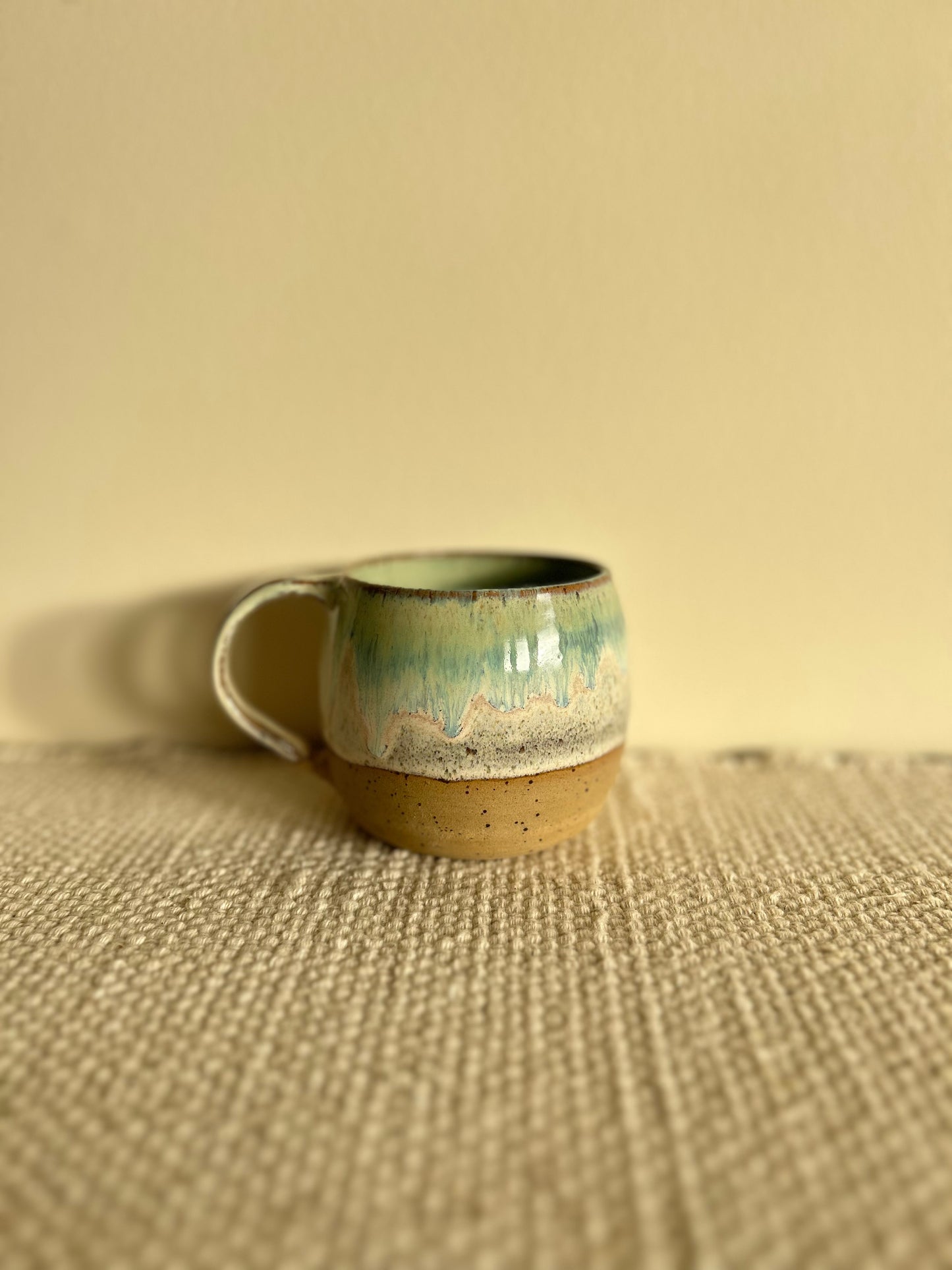 MADE TO ORDER : Sea Green Handmade Ceramic Mug