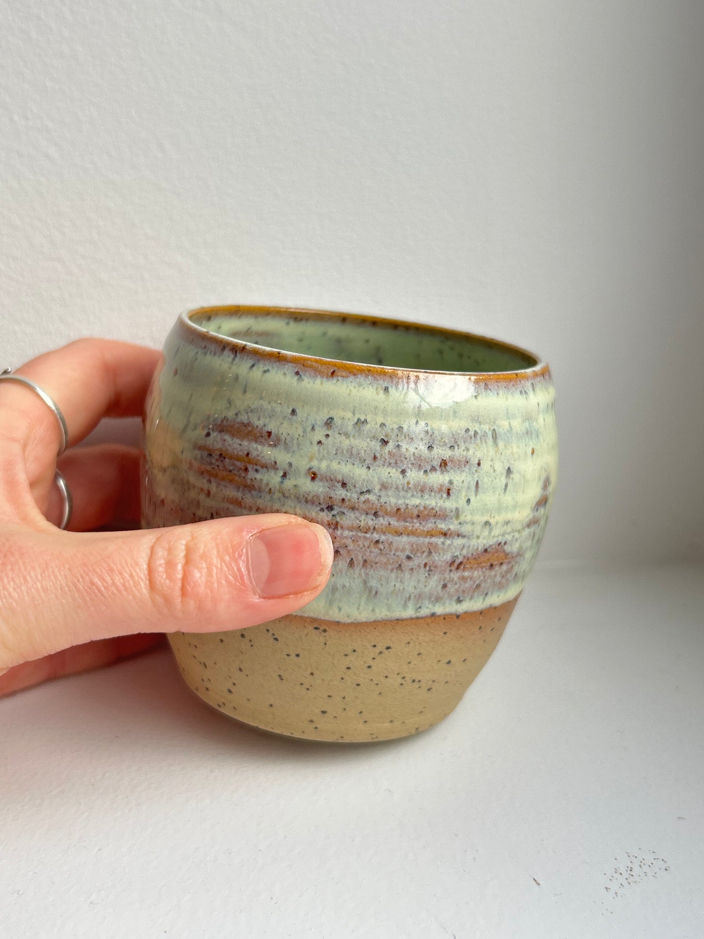 Aurora Speckle Rounded Cup