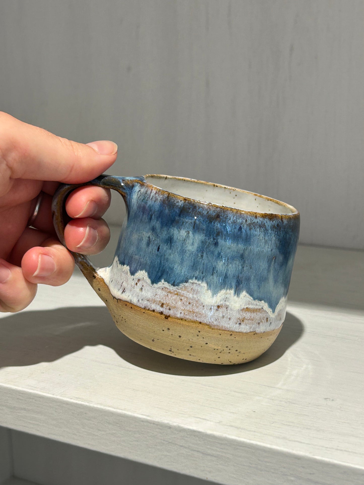 Blue Ocean Speckle Mug Small