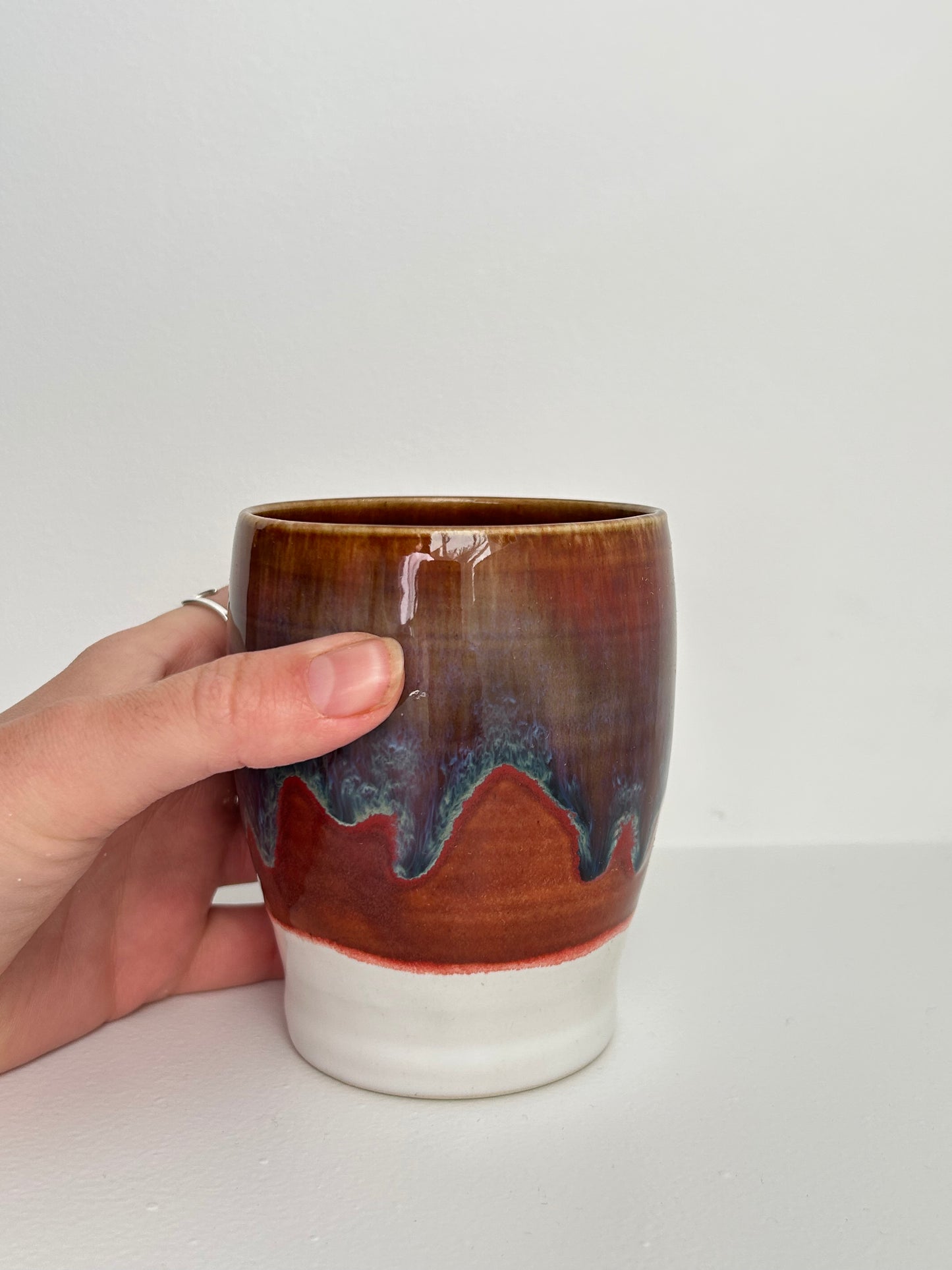Sangria Handmade Ceramic Rounded Tumbler