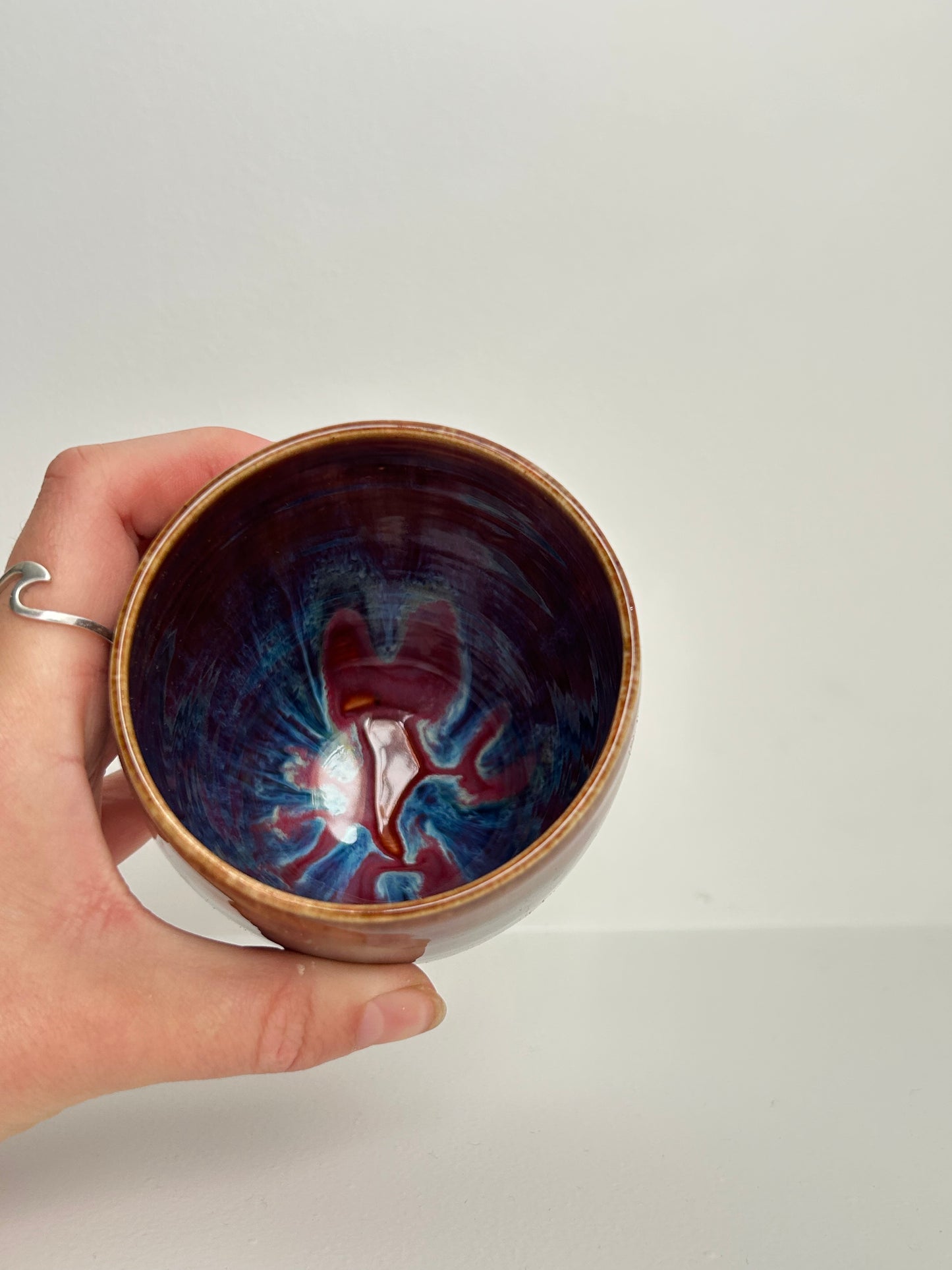 Sangria Handmade Ceramic Rounded Tumbler