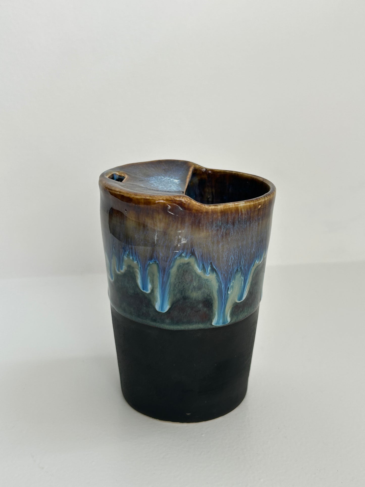 Dark Sea Straight Travel Cup Medium