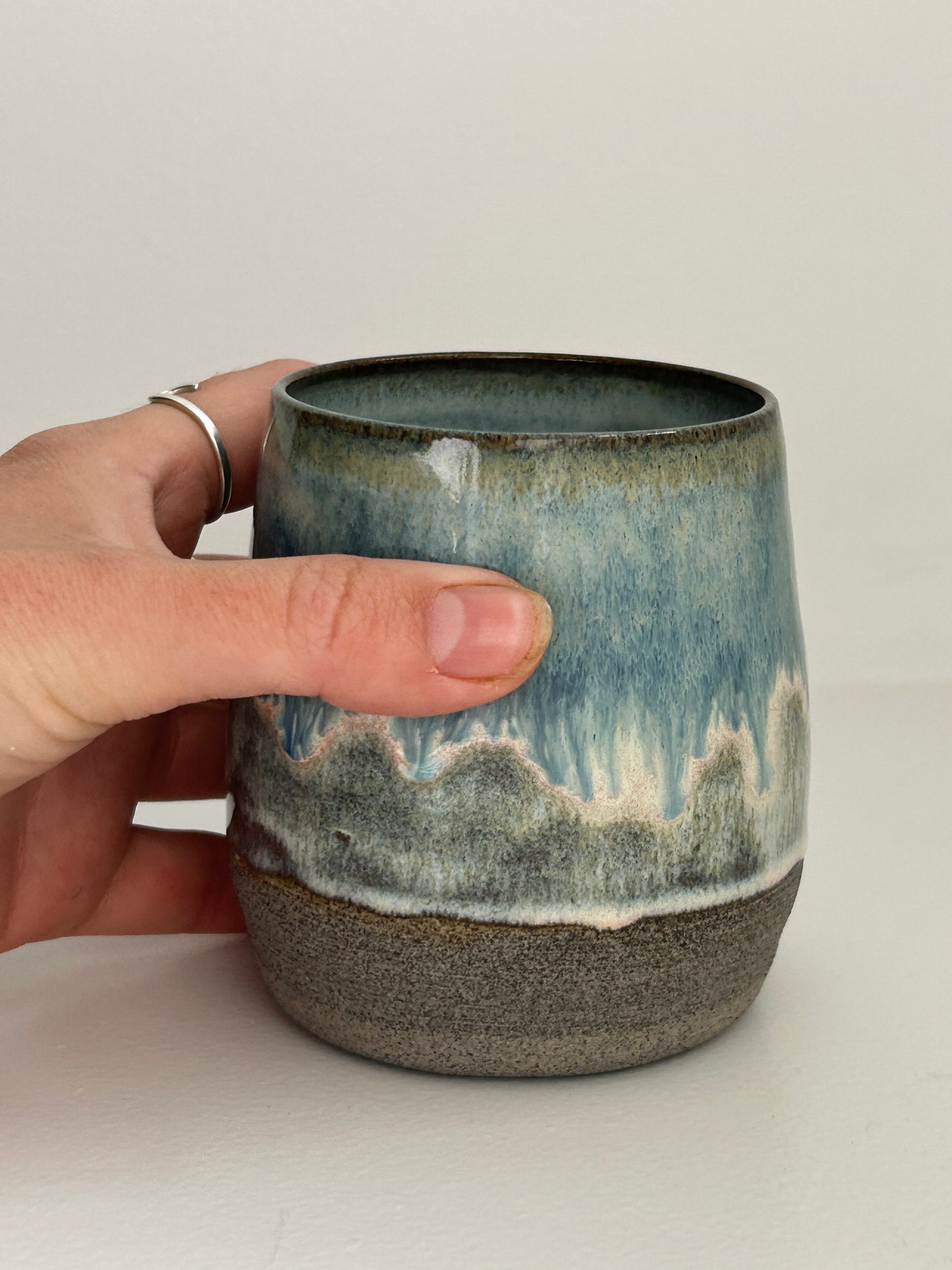 Stormy Seas Ceramic Tumbler