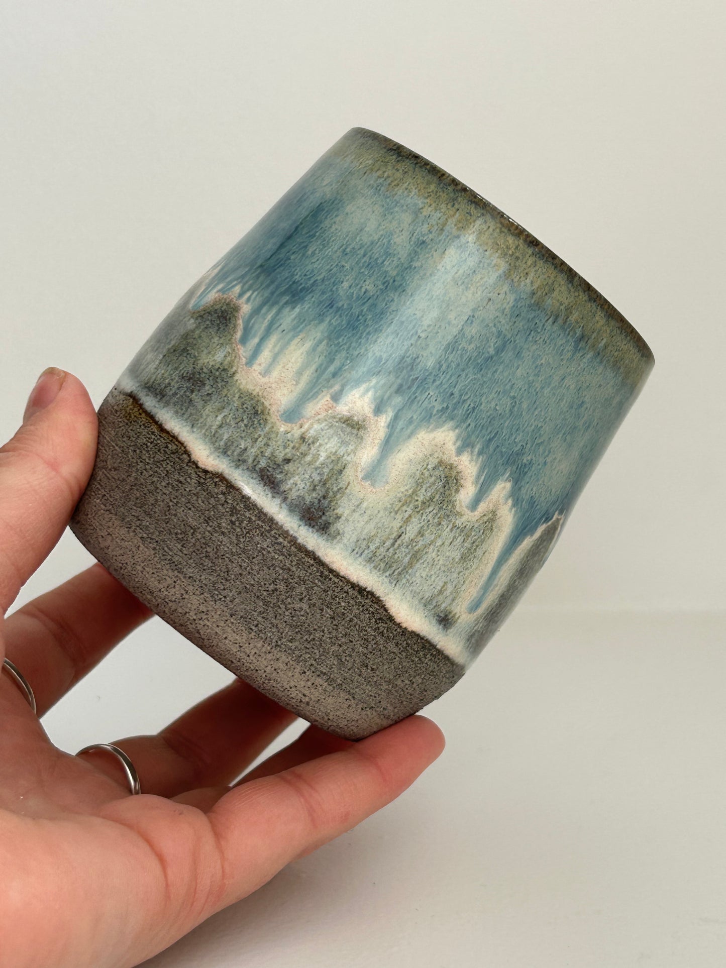 Stormy Seas Ceramic Tumbler
