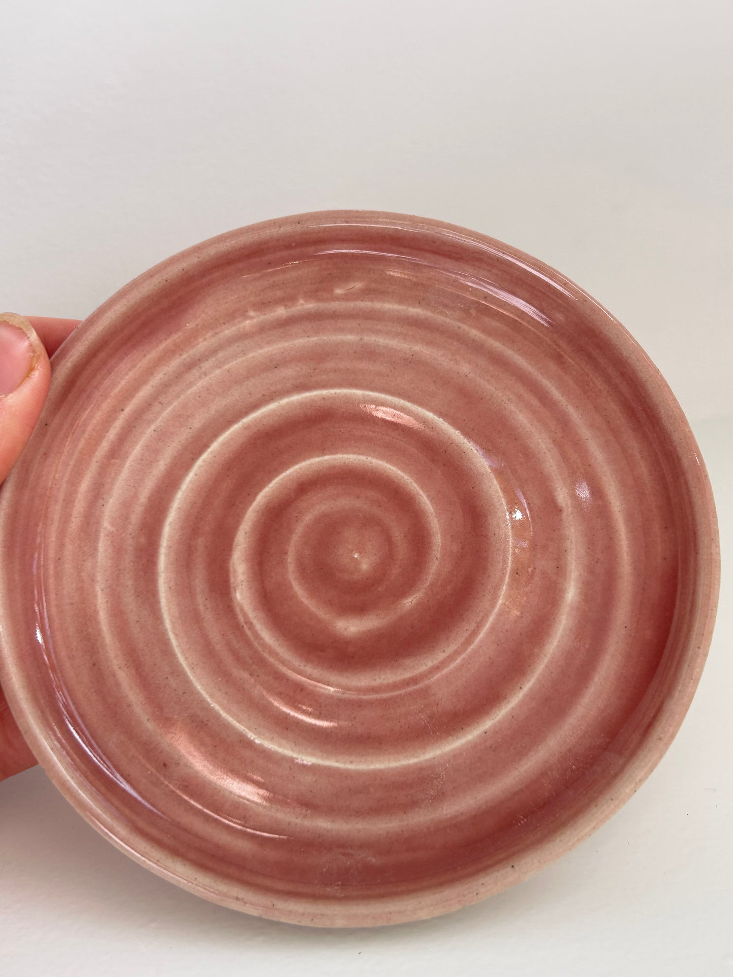 Candy Pink Soap Dish