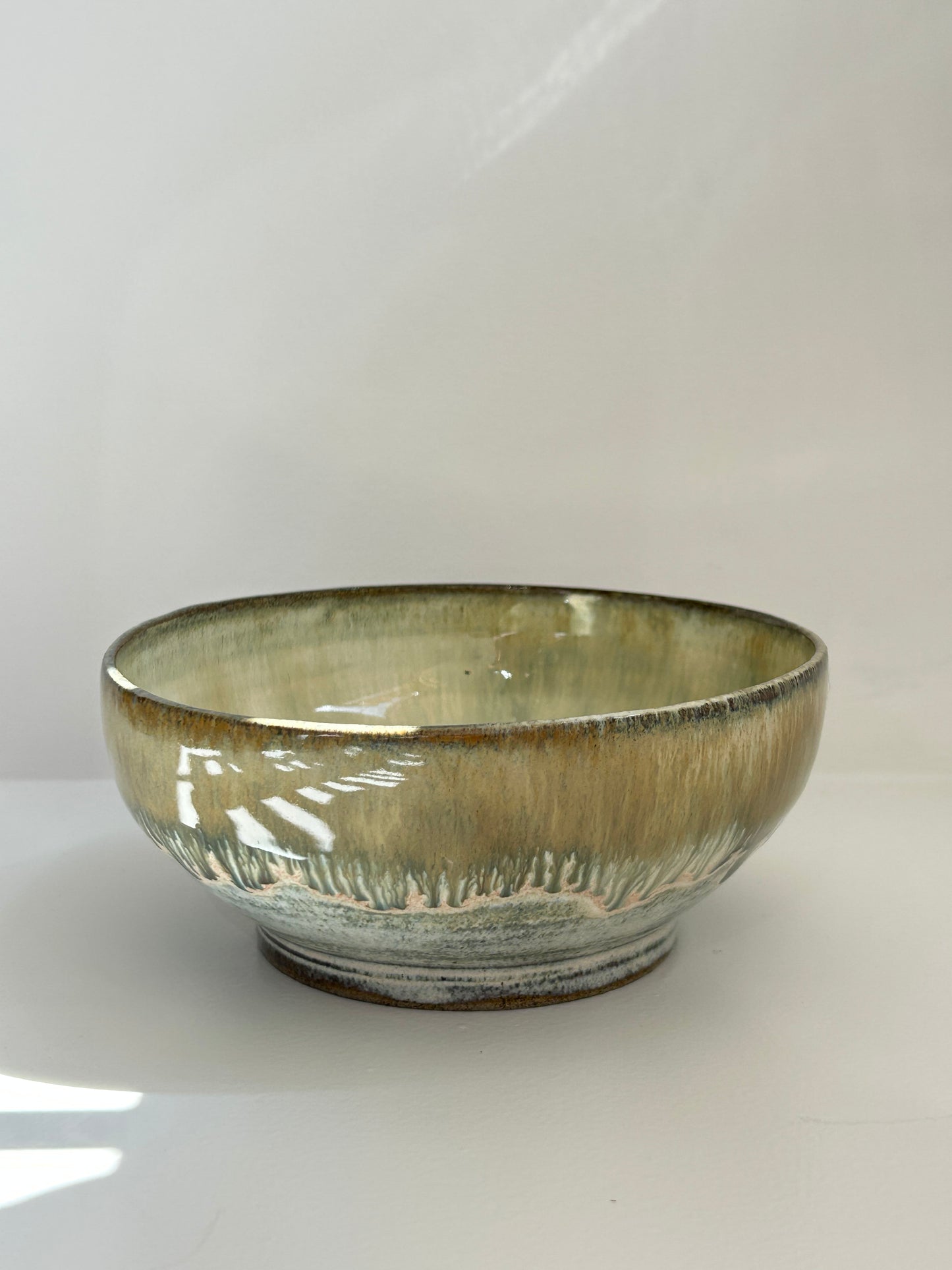 Moss Green Soup Bowl Medium