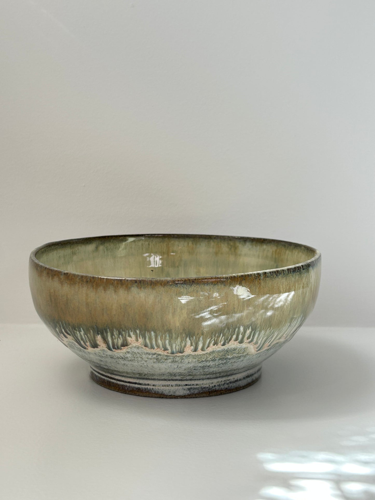 Moss Green Soup Bowl Medium