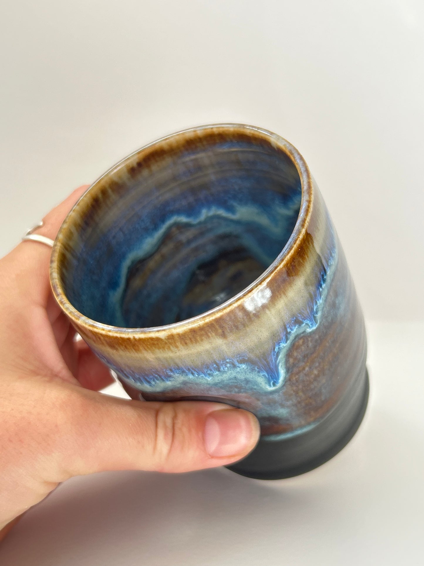 Dark Sea Dimple Cup