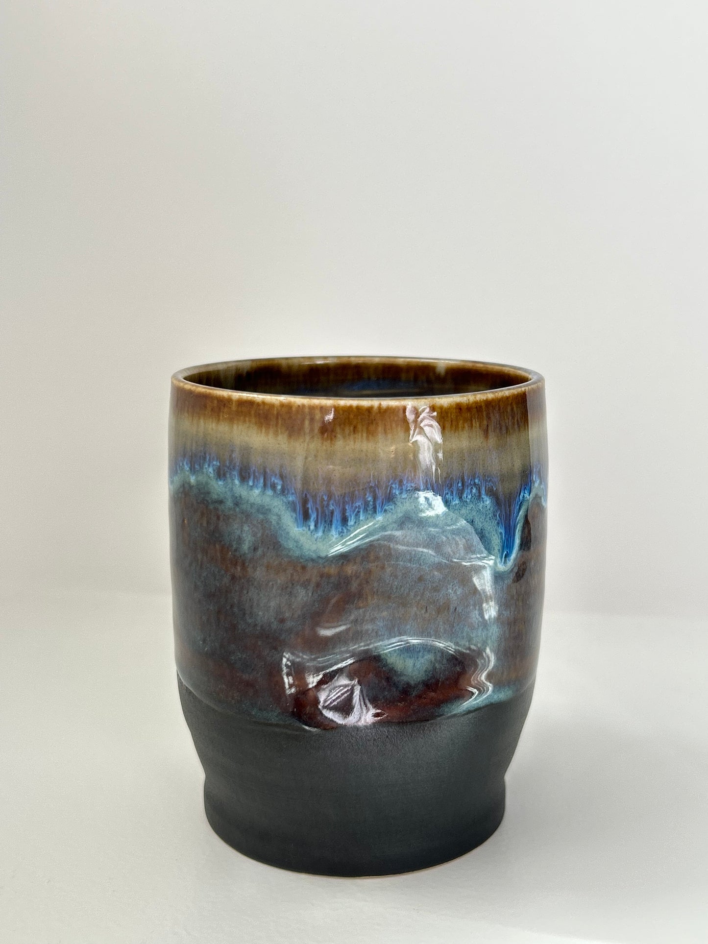 Dark Sea Dimple Cup