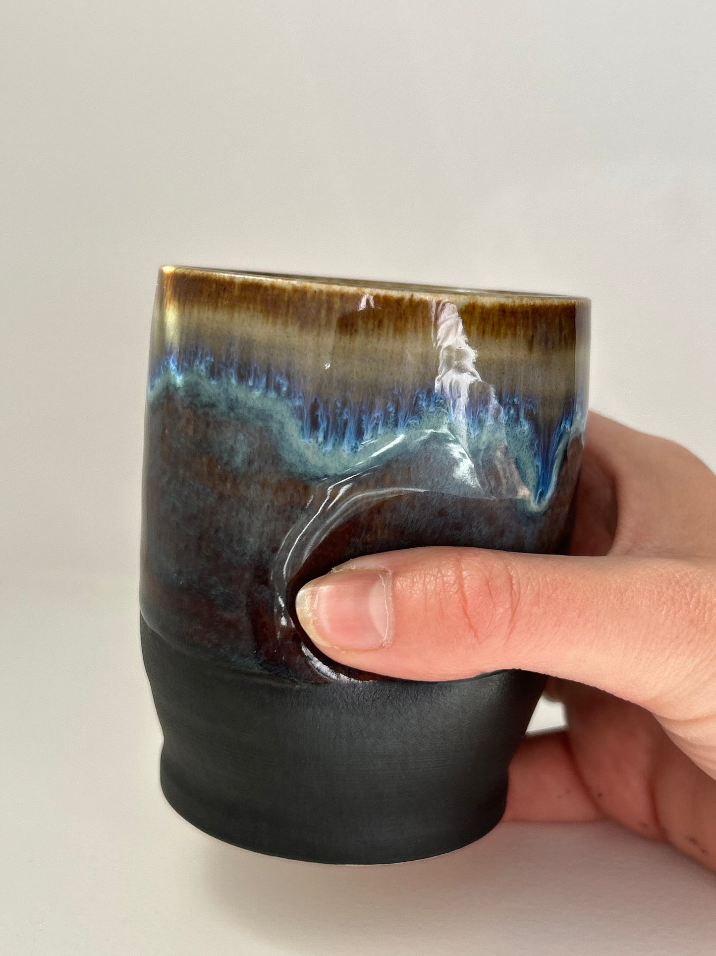 Dark Sea Dimple Cup