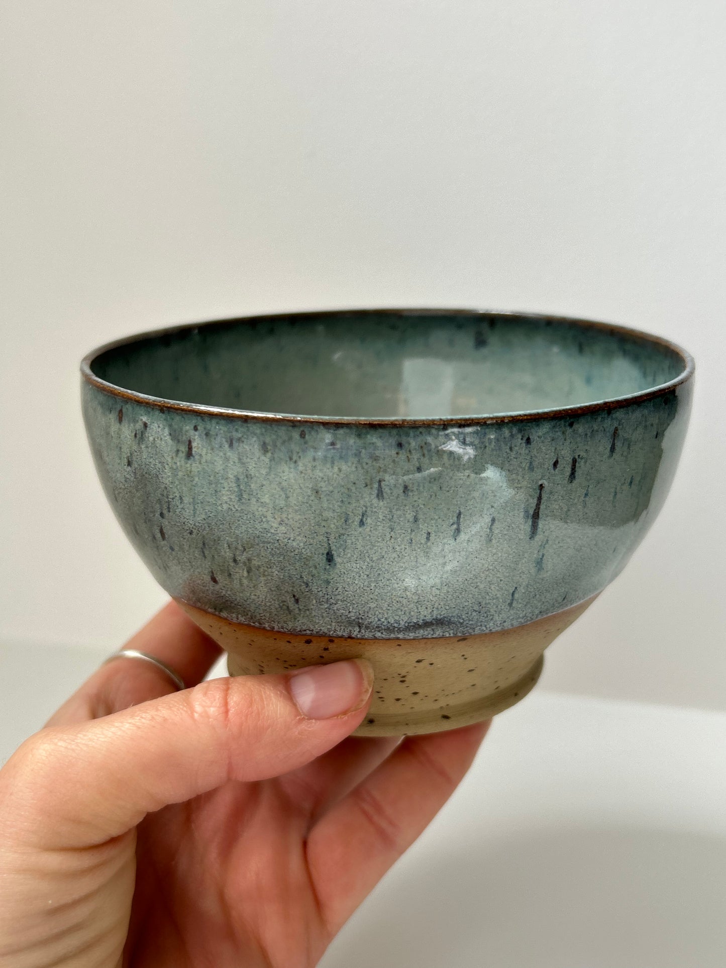 Made to order Blue Speckle Bowl