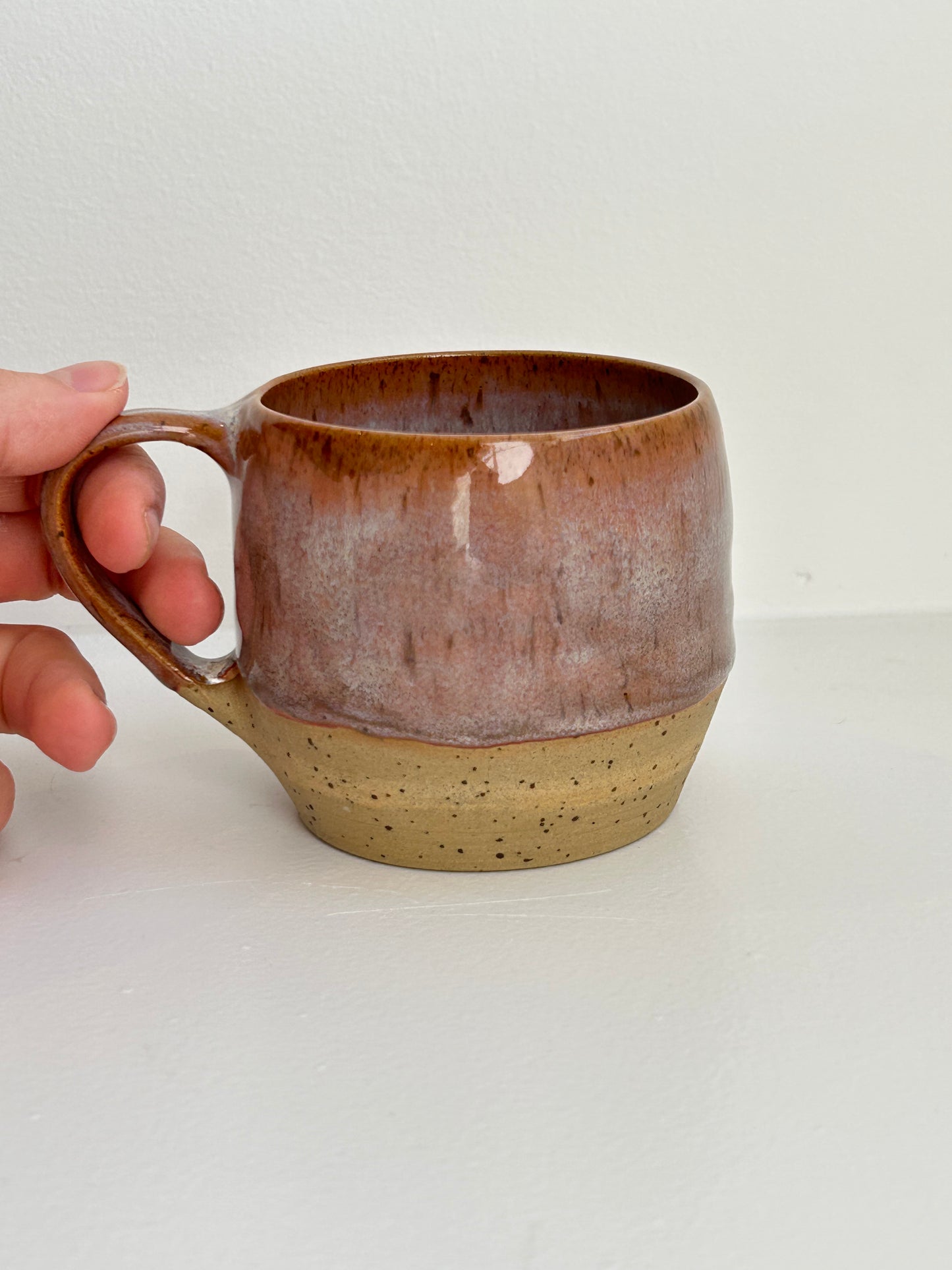 Speckled Plum Ceramic Mug Medium