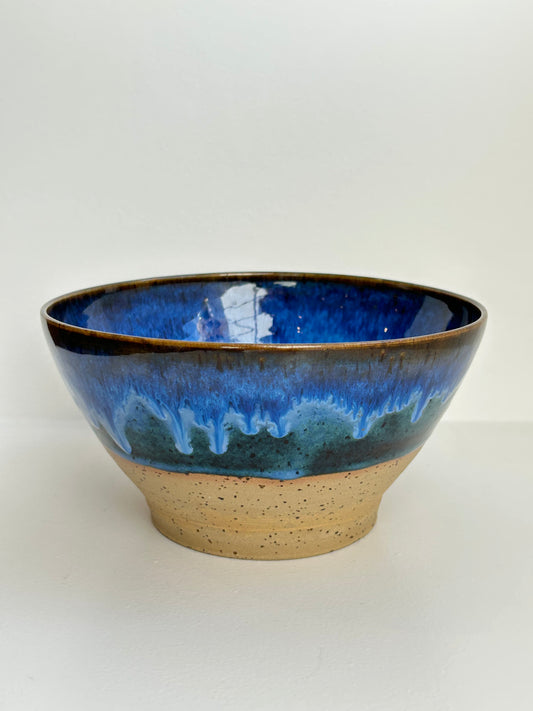 Indigo Blue Pasta Bowl