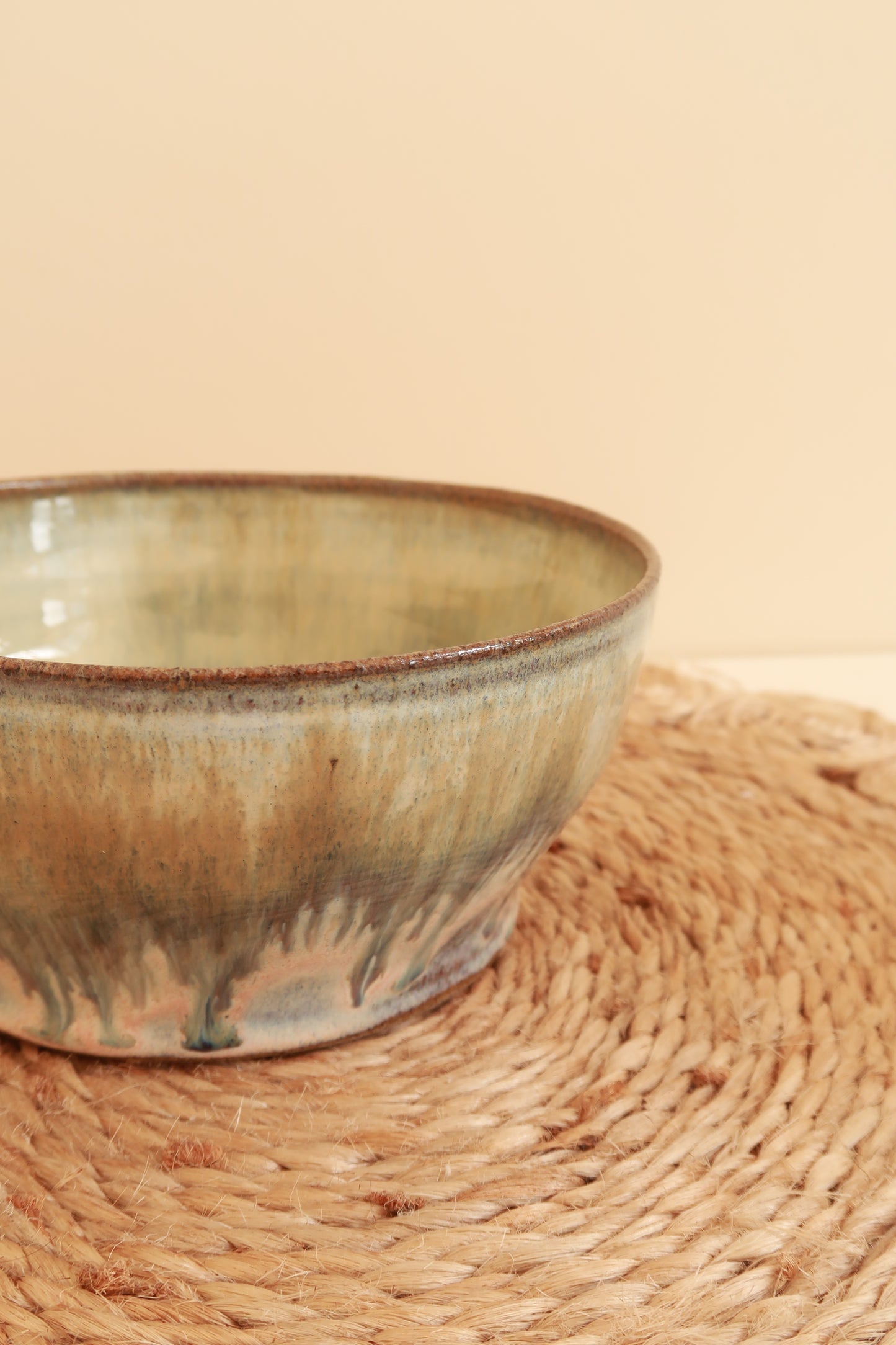 MADE TO ORDER : Sage Green - Handmade Ceramic Bowl / Pasta Bowl / Cereal Bowl / Fruit Bowl / Pottery Ceramic Kitchen Dinnerware