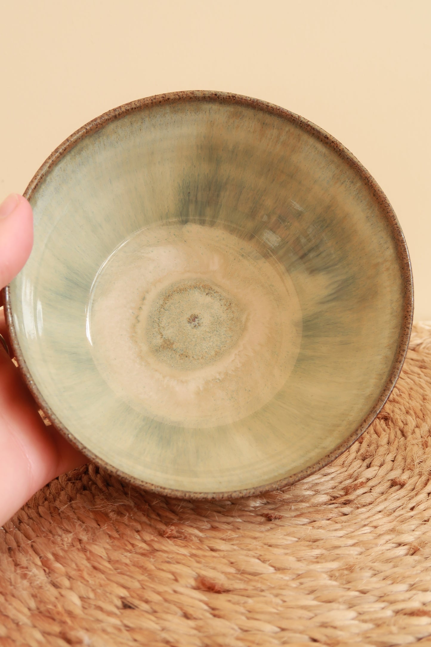MADE TO ORDER : Sage Green - Handmade Ceramic Bowl / Pasta Bowl / Cereal Bowl / Fruit Bowl / Pottery Ceramic Kitchen Dinnerware