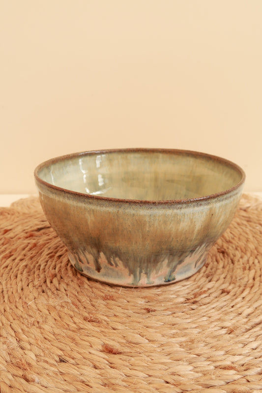 MADE TO ORDER : Sage Green - Handmade Ceramic Bowl / Pasta Bowl / Cereal Bowl / Fruit Bowl / Pottery Ceramic Kitchen Dinnerware