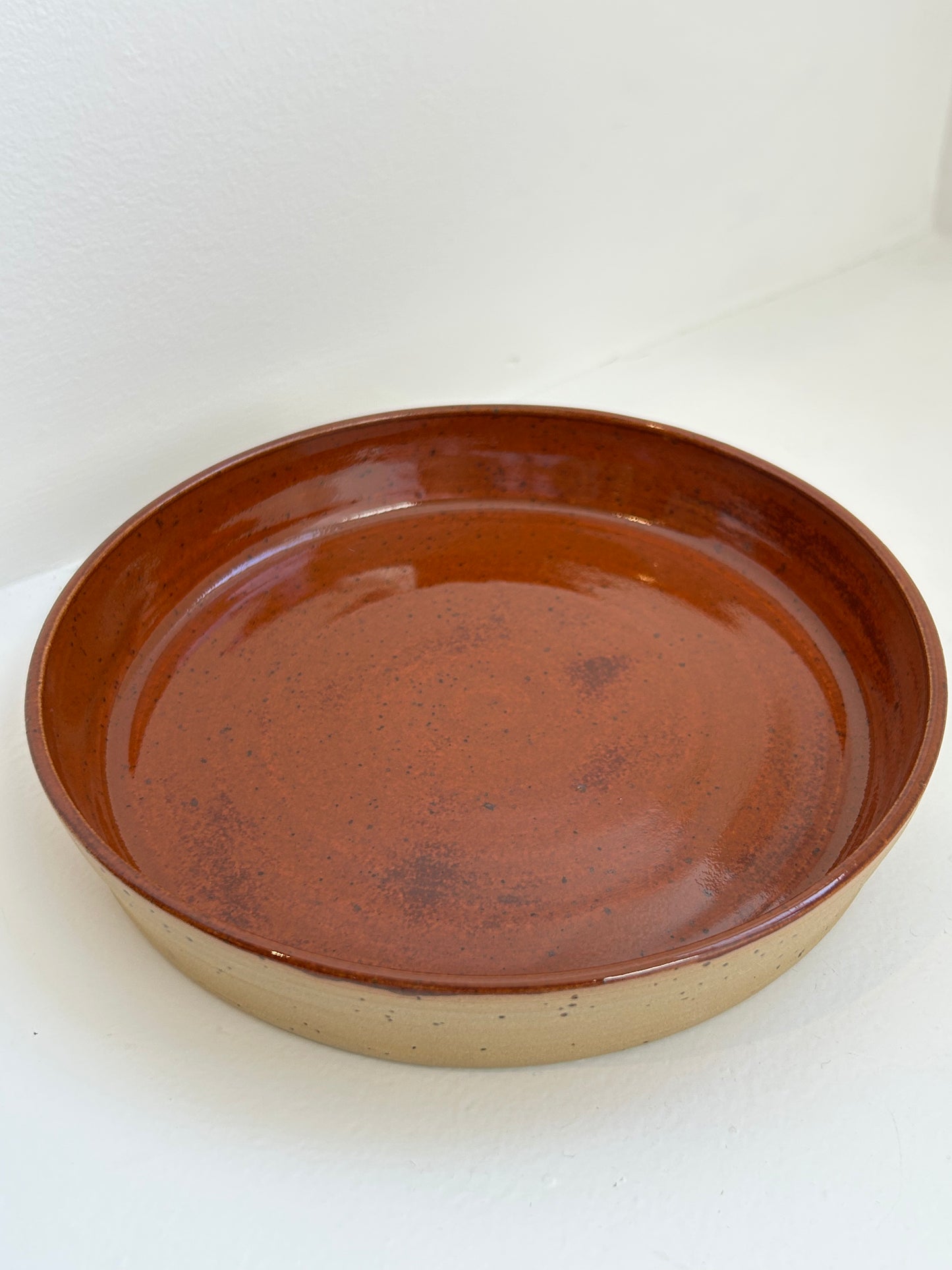 Burnt Sienna Side Plate (Smaller)