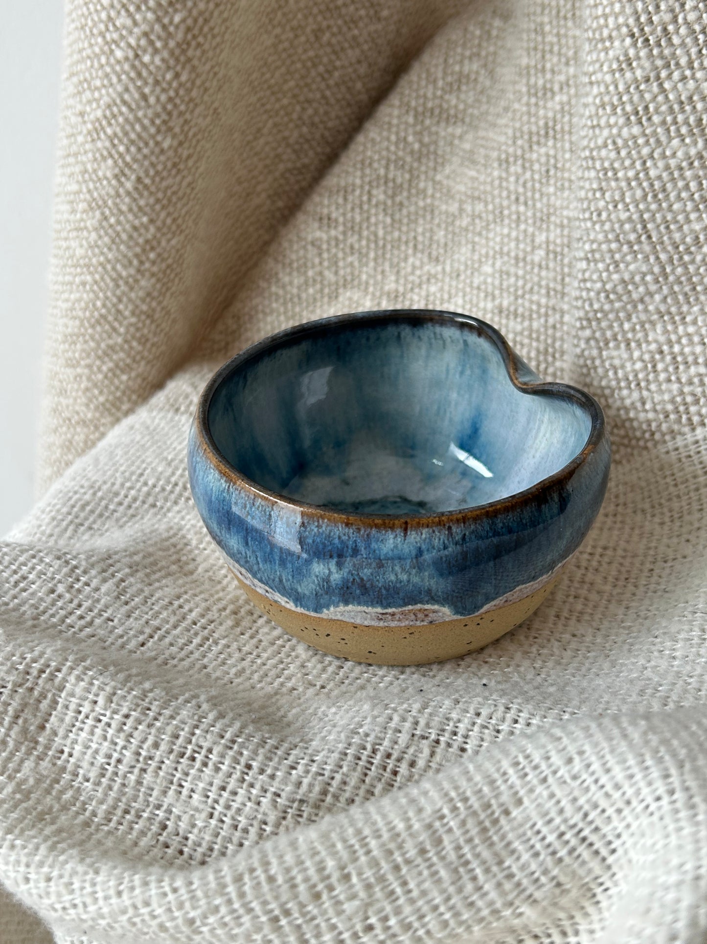 Blue Midnight Salt Pot