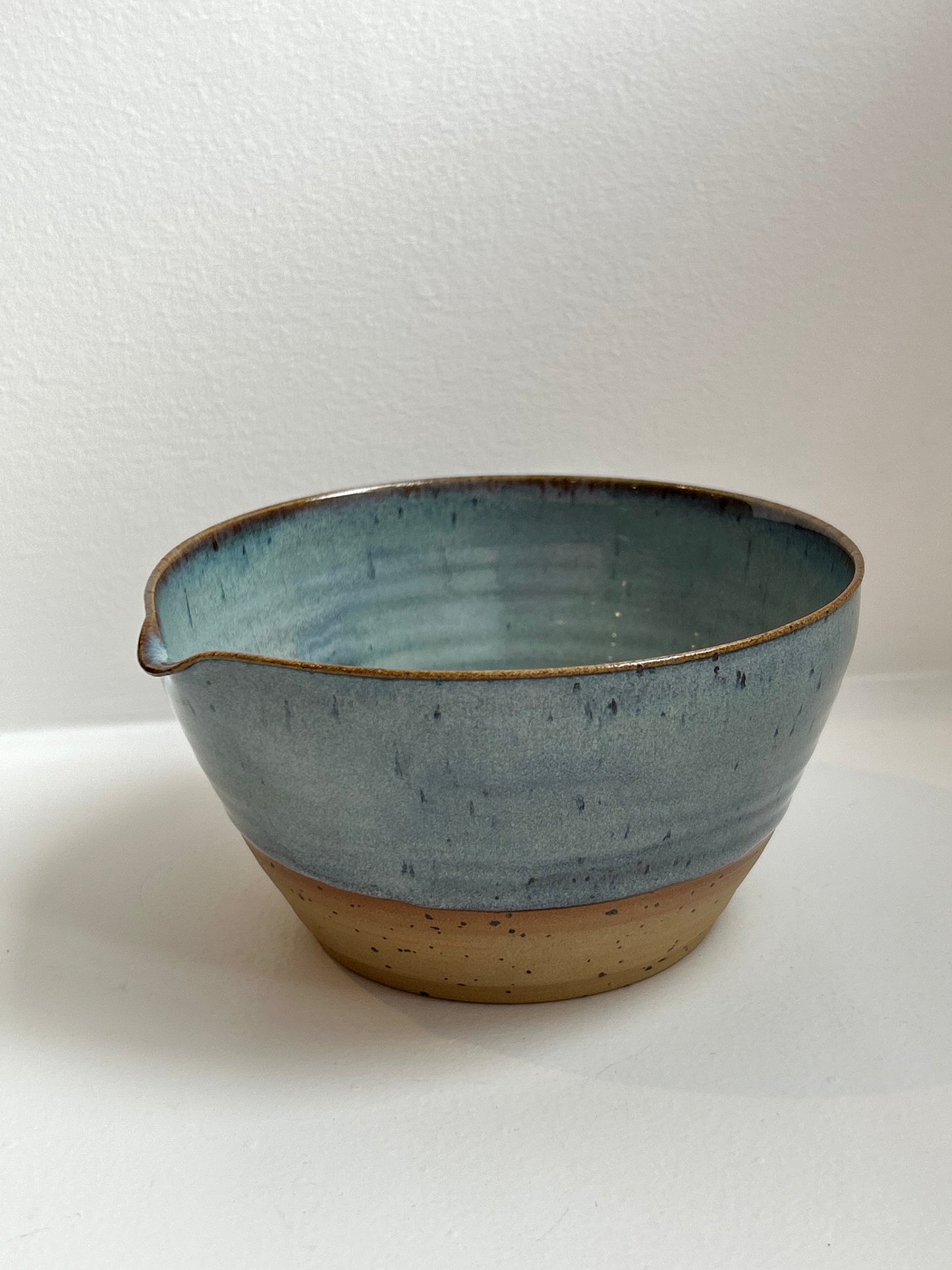 Speckled Blue Matcha Bowl