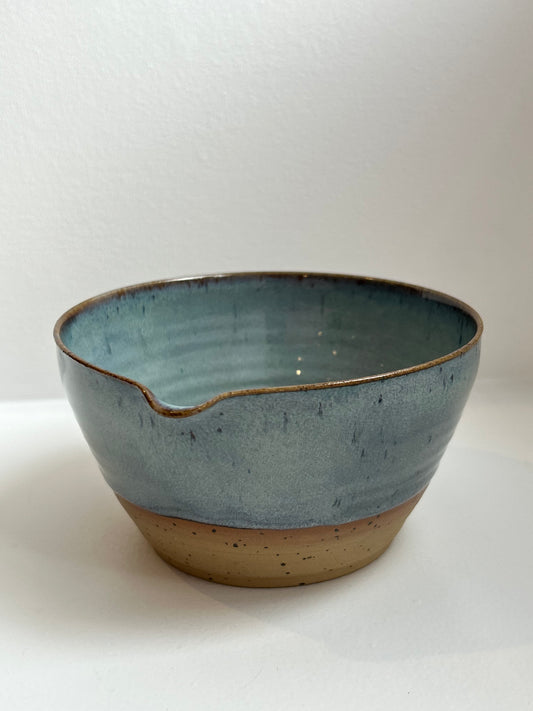 Speckled Blue Matcha Bowl
