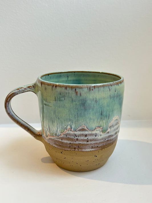 Sea Green Rounded Mug