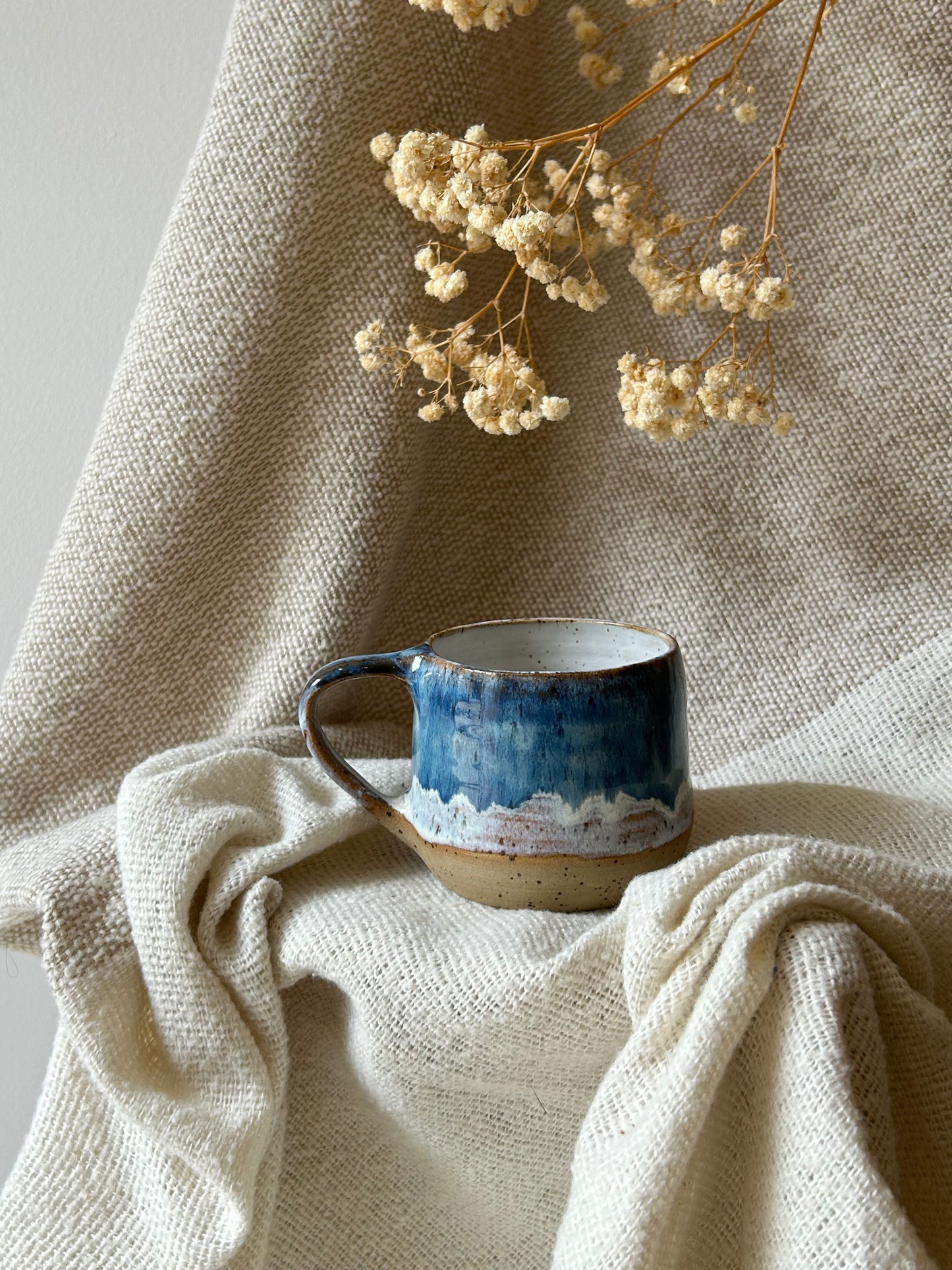 Blue Ocean Speckle Mug Small