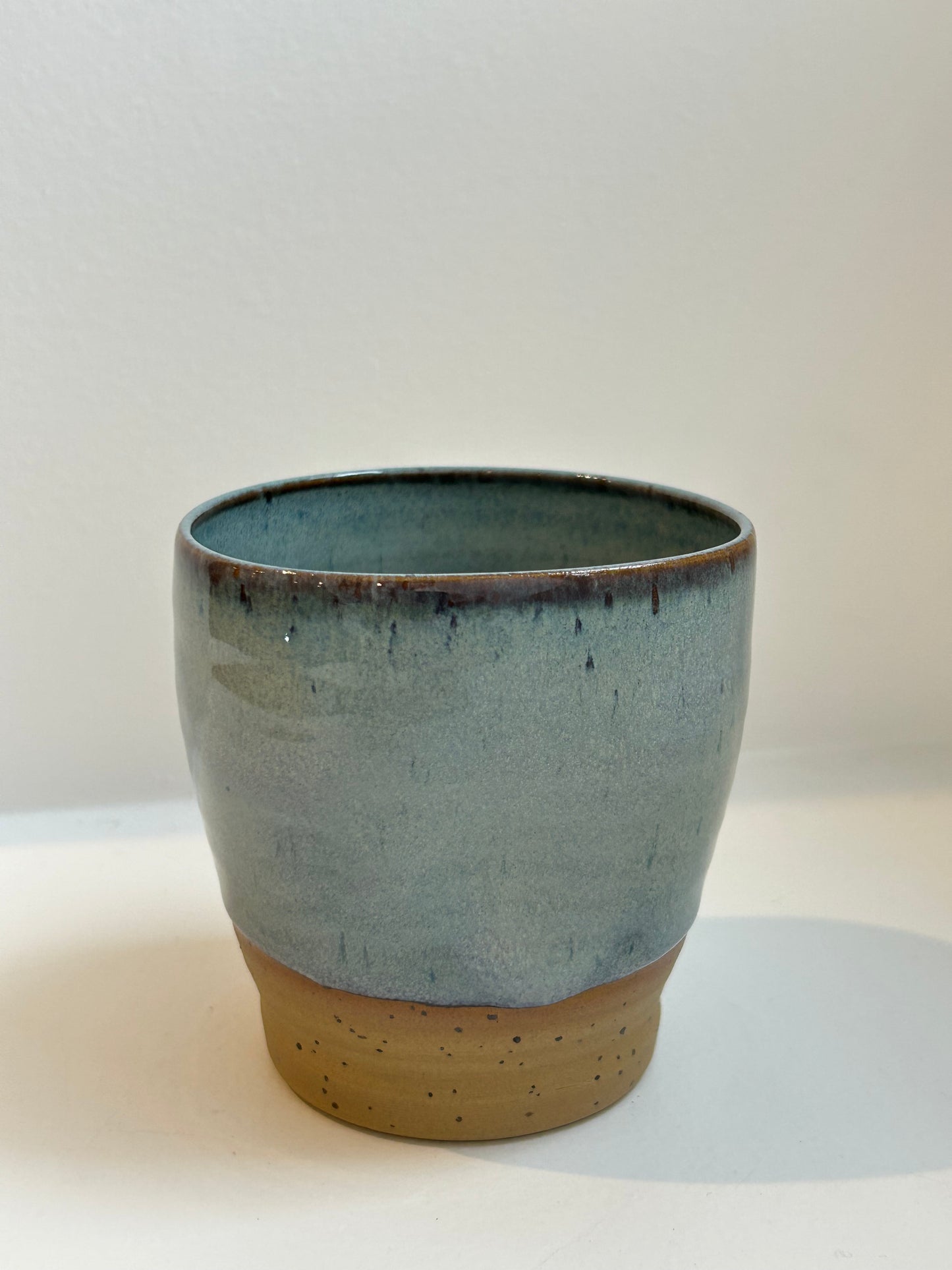 Speckled Blue Small Dimple Cup