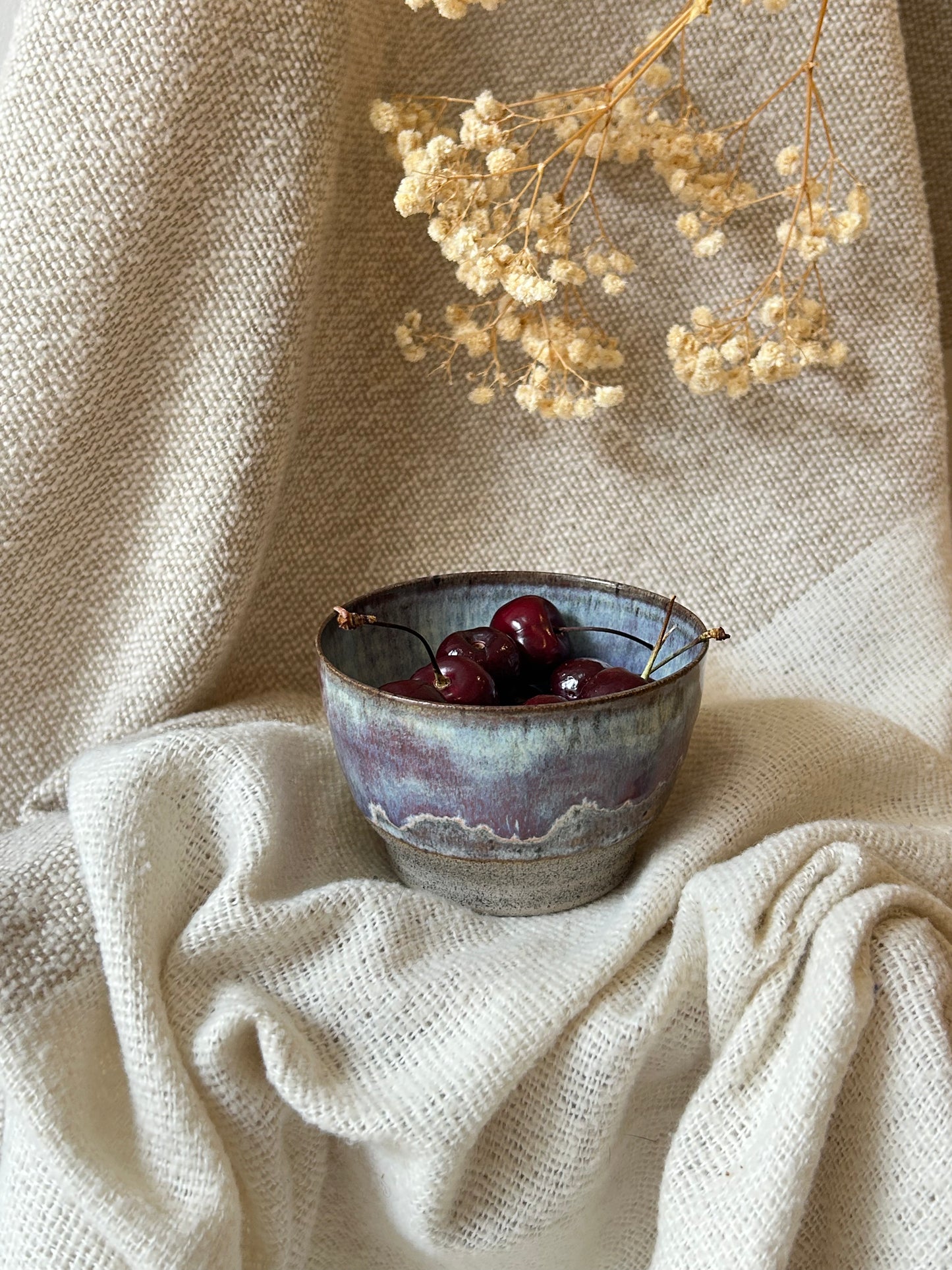 Mulberry Grey Dip bowl Small