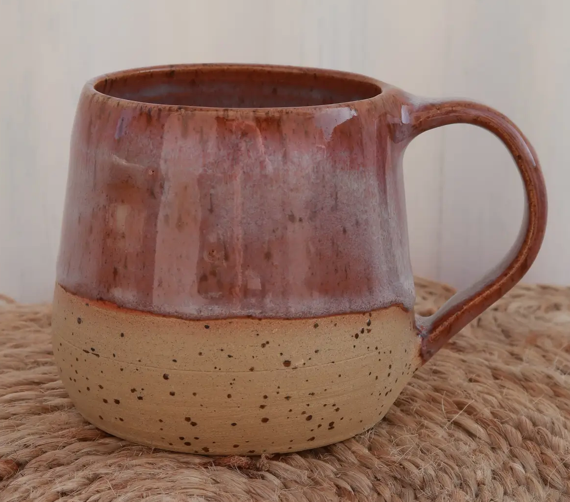 MADE TO ORDER : Speckled Plum Handmade Ceramic Mug