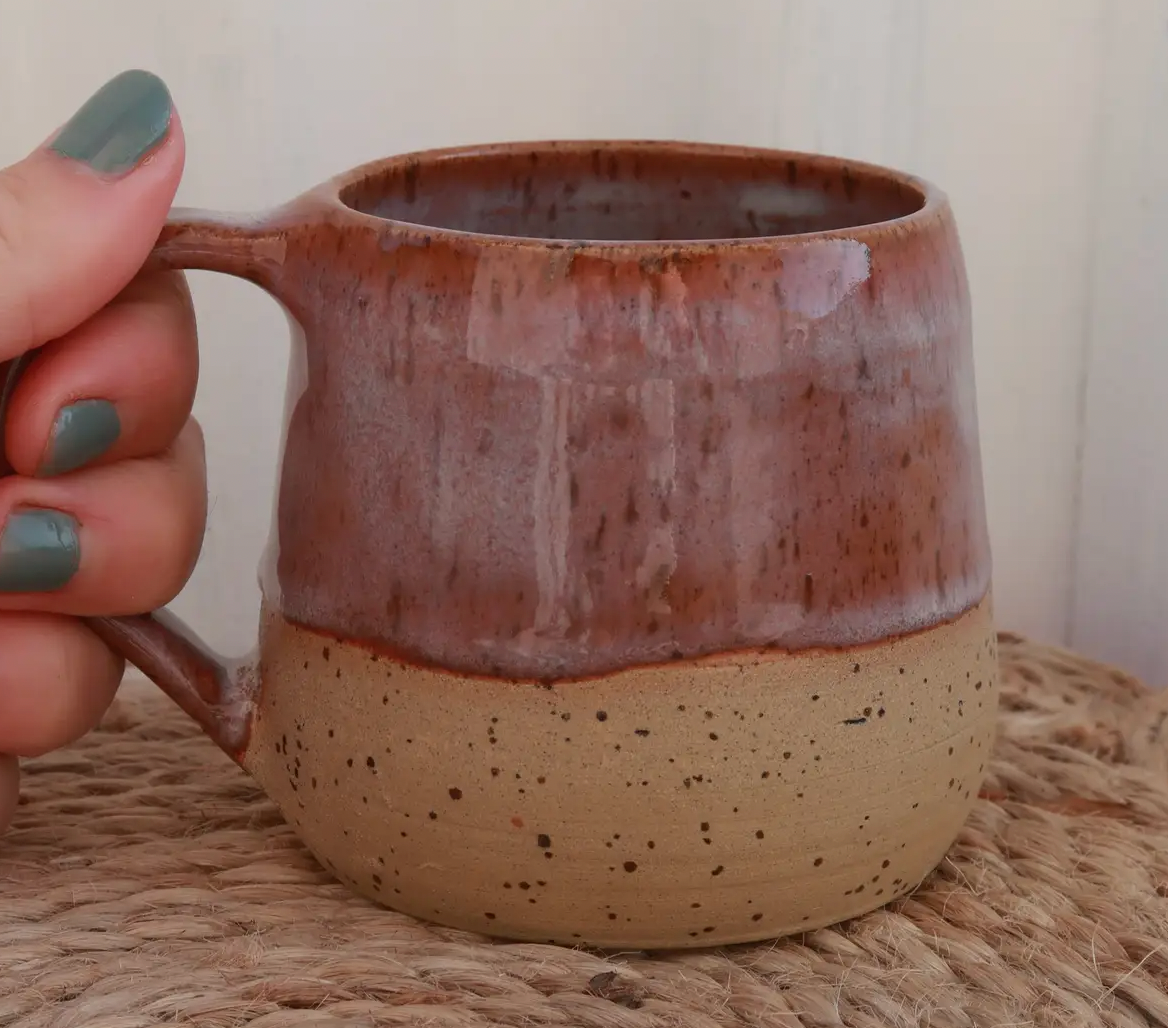 MADE TO ORDER : Speckled Plum Handmade Ceramic Mug