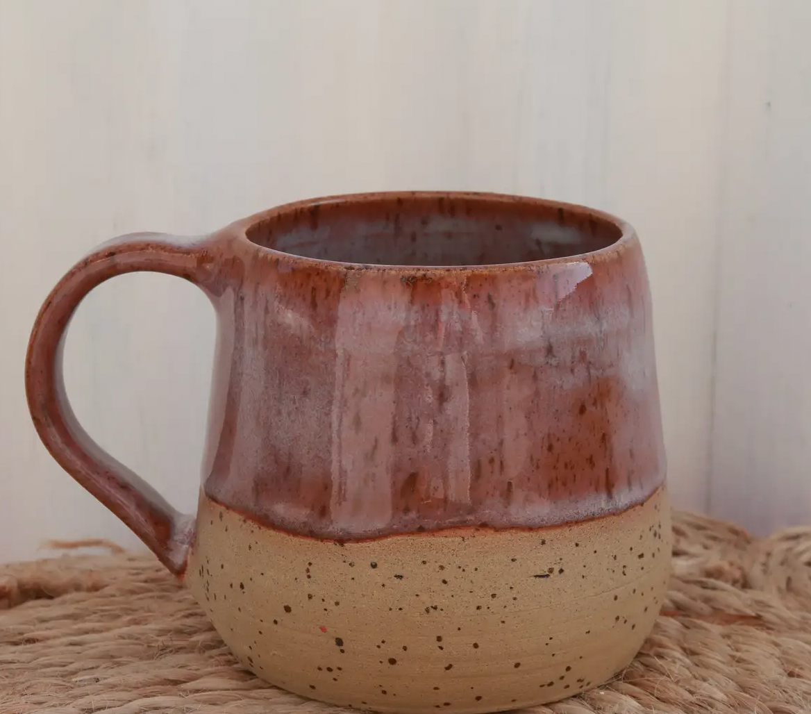 MADE TO ORDER : Speckled Plum Handmade Ceramic Mug