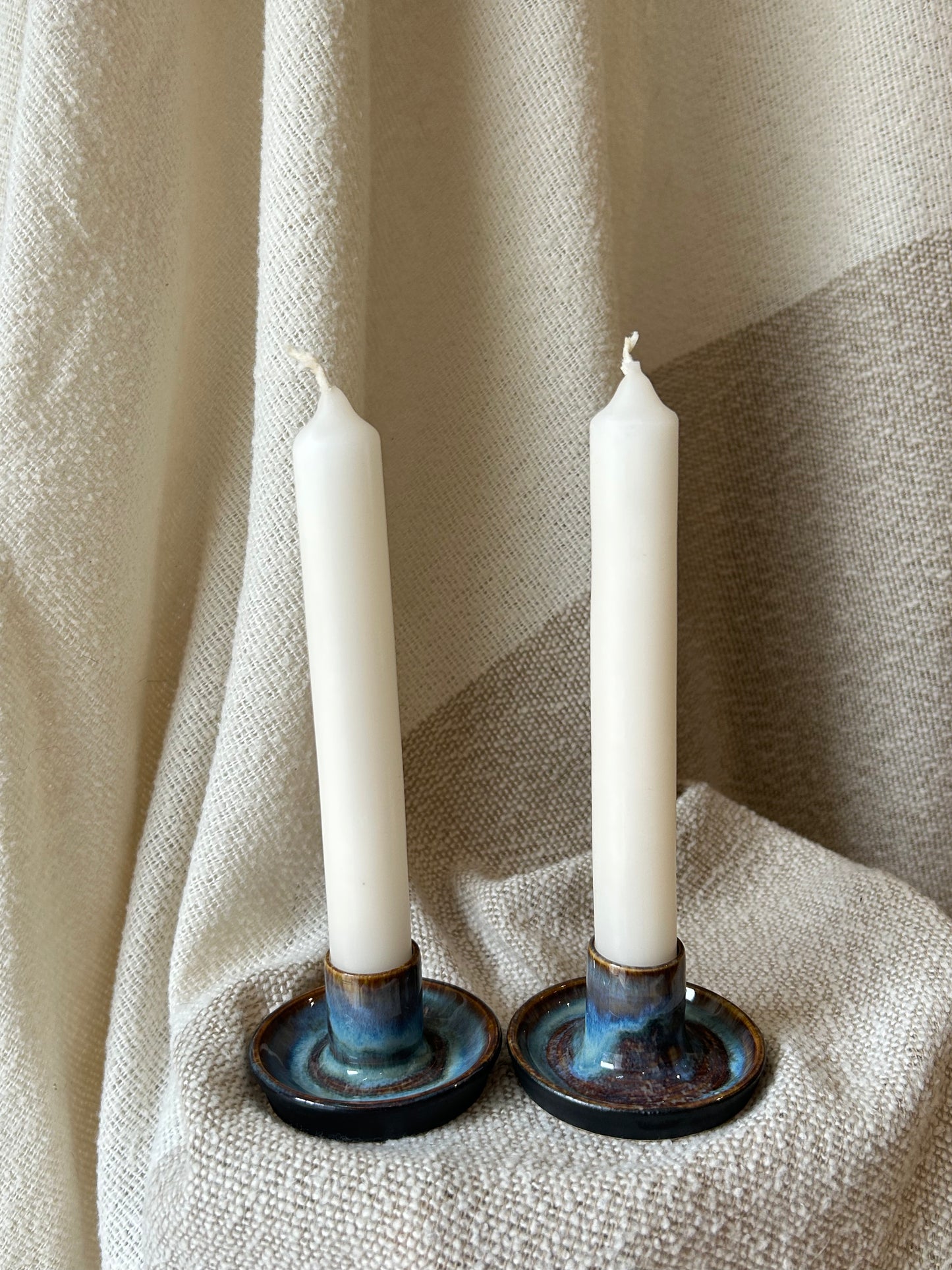Dark Sea Candlestick Holder