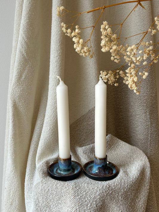 Dark Sea Candlestick Holder