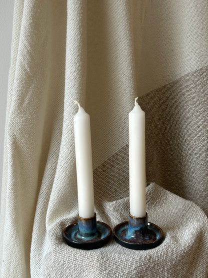 Dark Sea Candlestick Holder