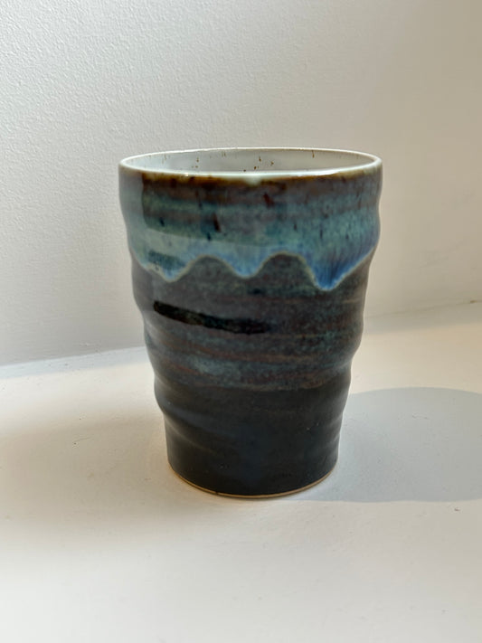 Midnight Mountains Swirl Cup