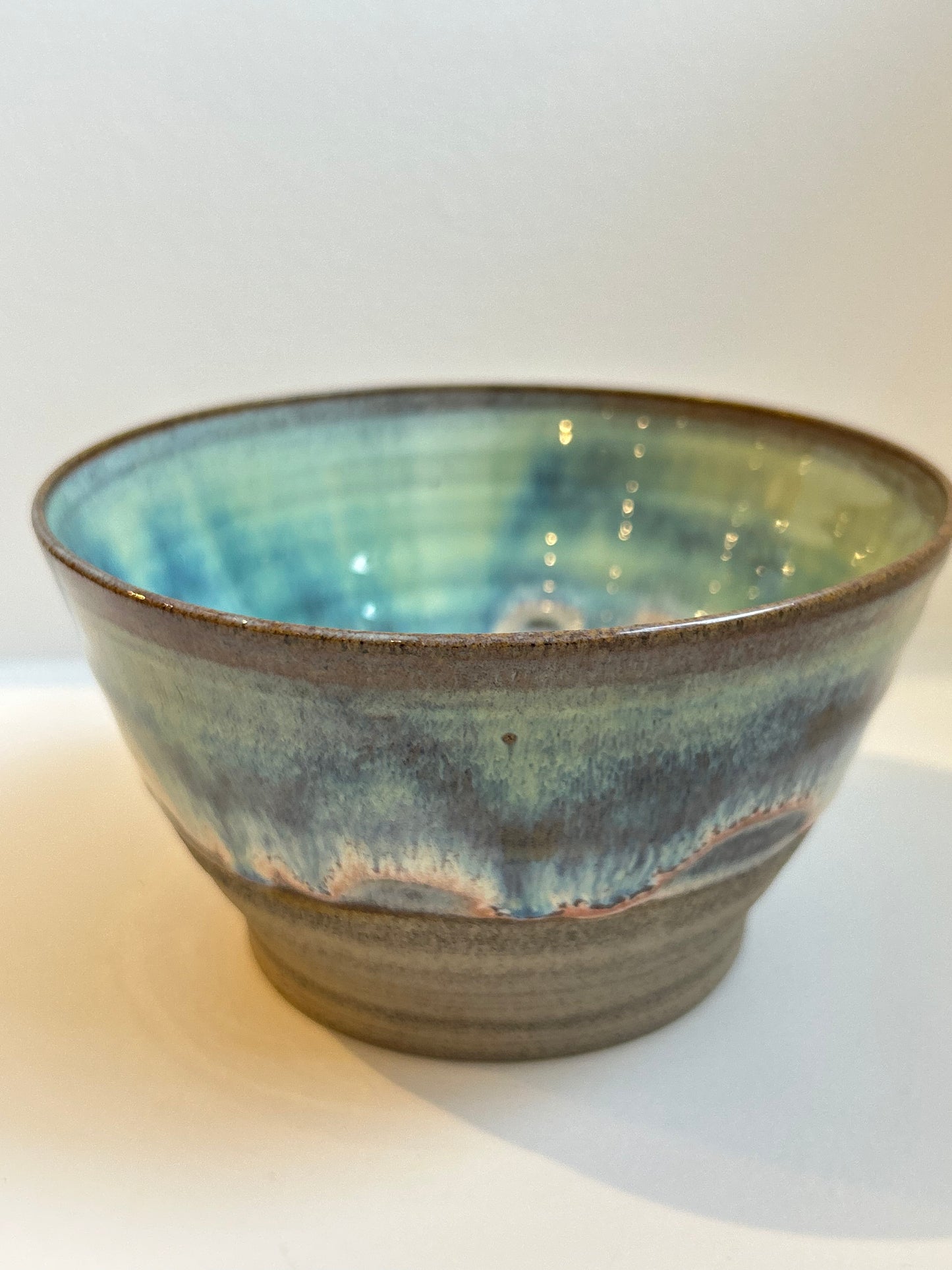 Grey Sea Green Soup Bowl (Taller)