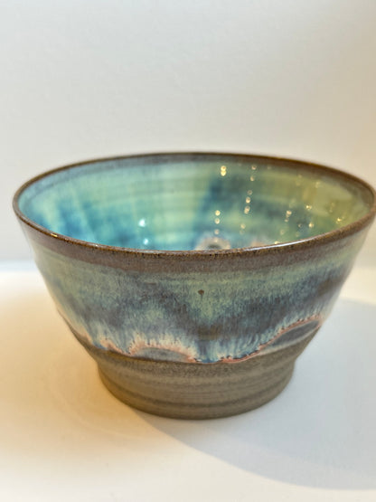 Grey Sea Green Soup Bowl (Taller)
