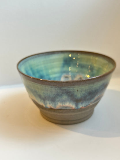Grey Sea Green Soup Bowl (Taller)